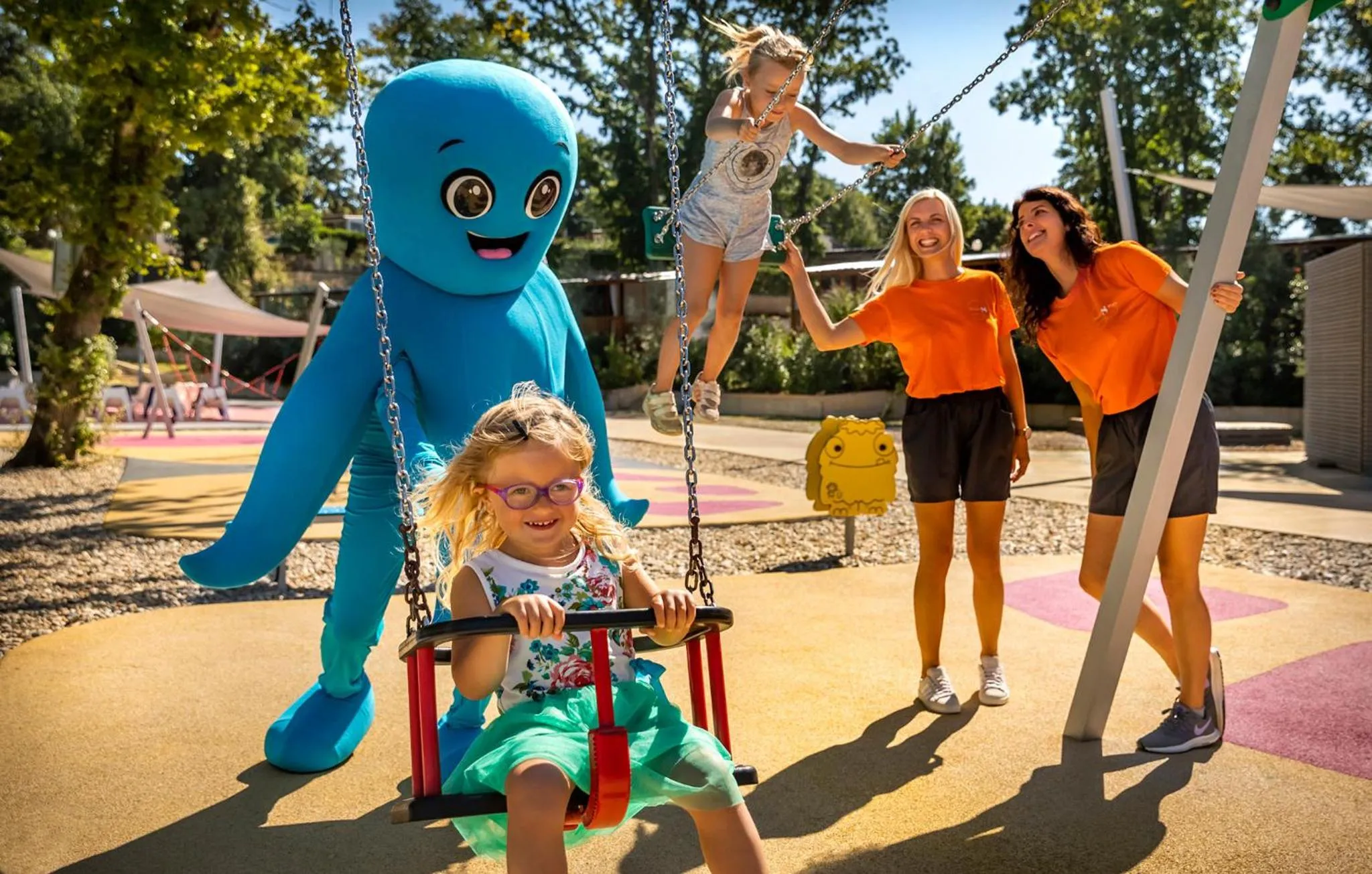 Children play ground in Aminess Younique Gaia Green Villas