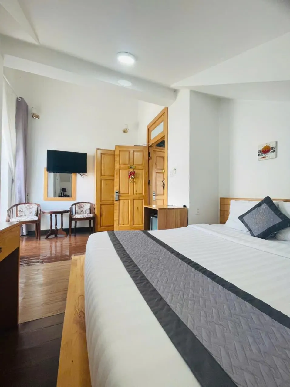 Bed in Dalat Wind Hotel