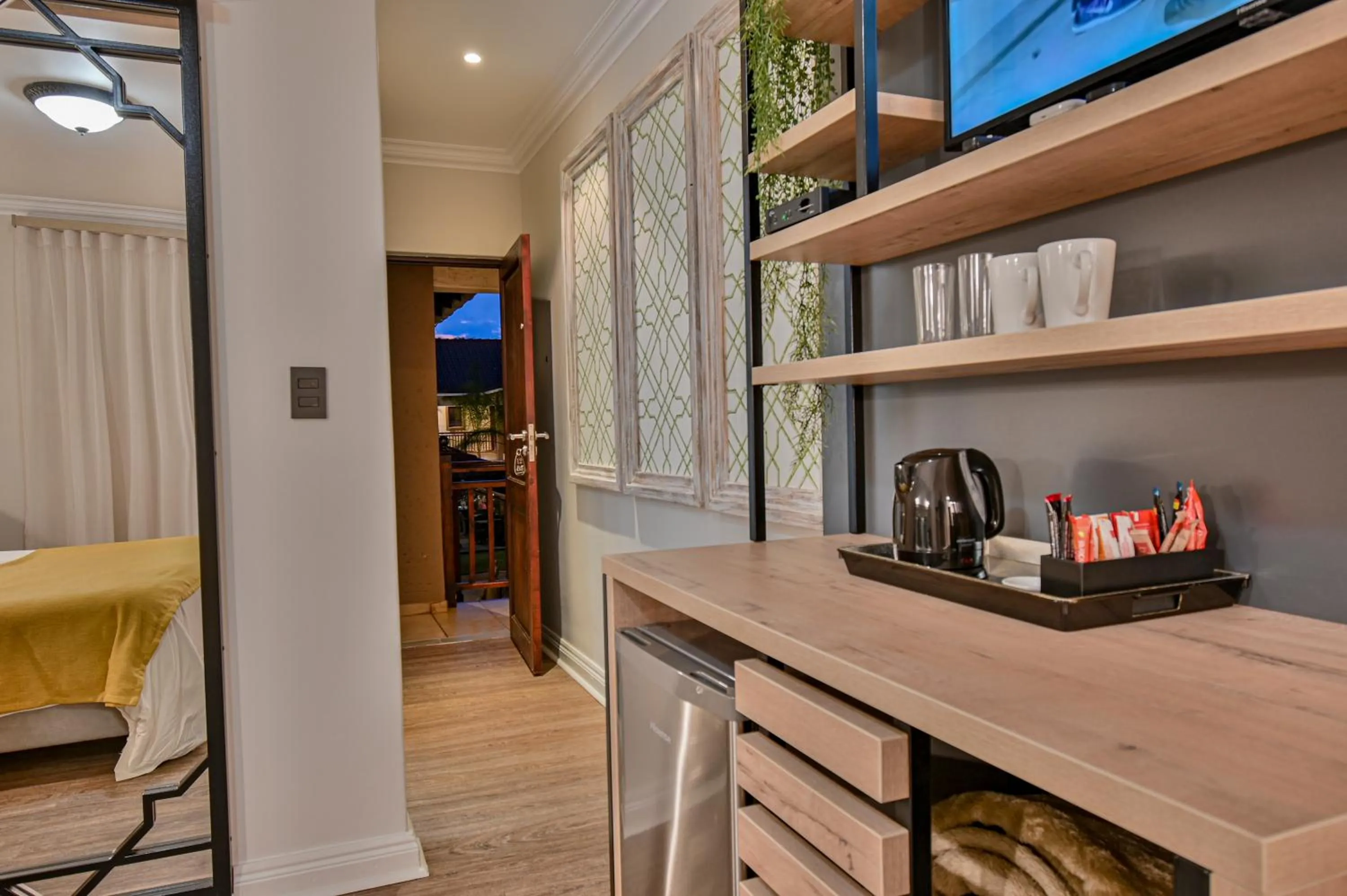 Communal lounge/ TV room in Villa Bali Luxury Guesthouse