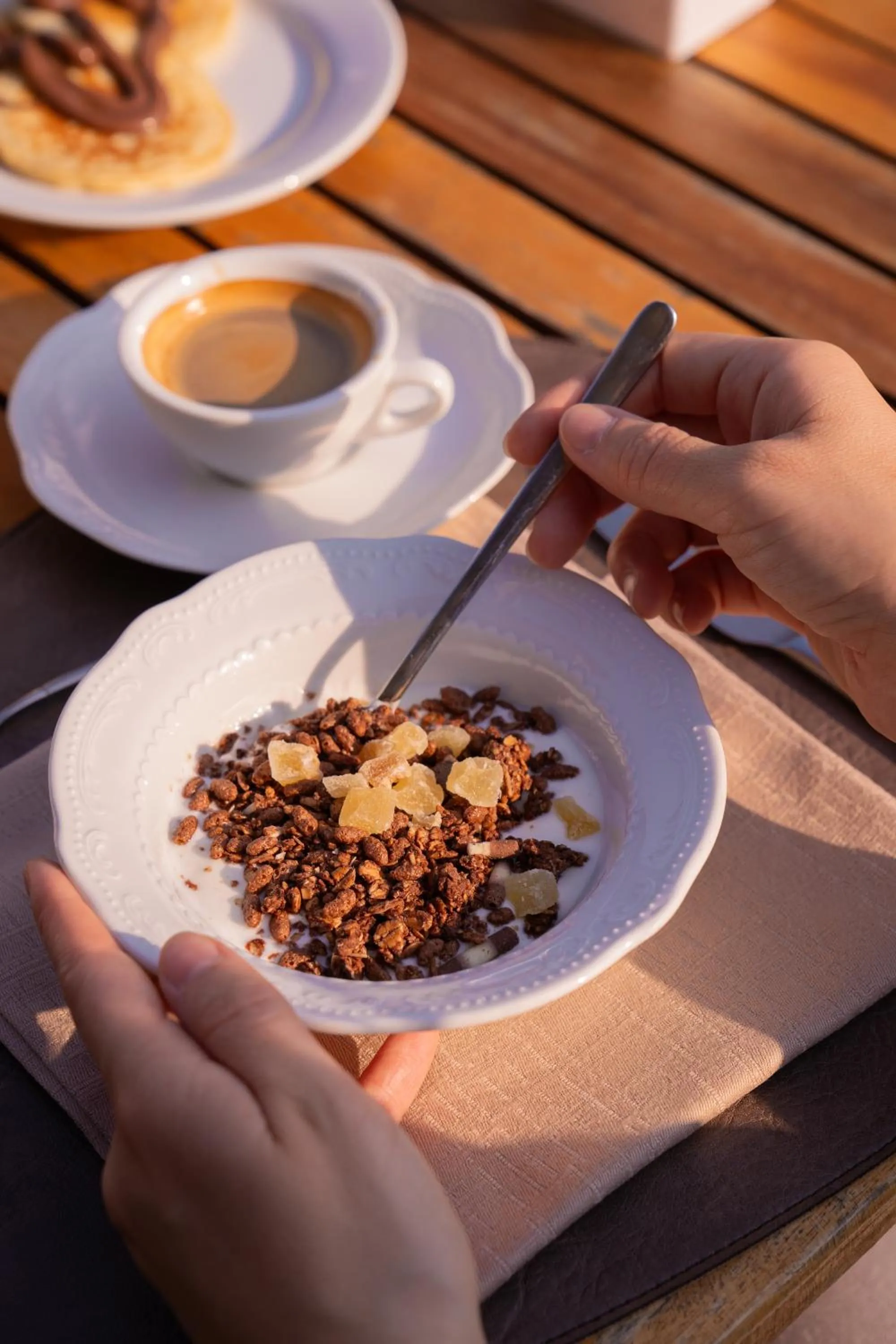 Food and drinks in Negritella Sweet Hotel