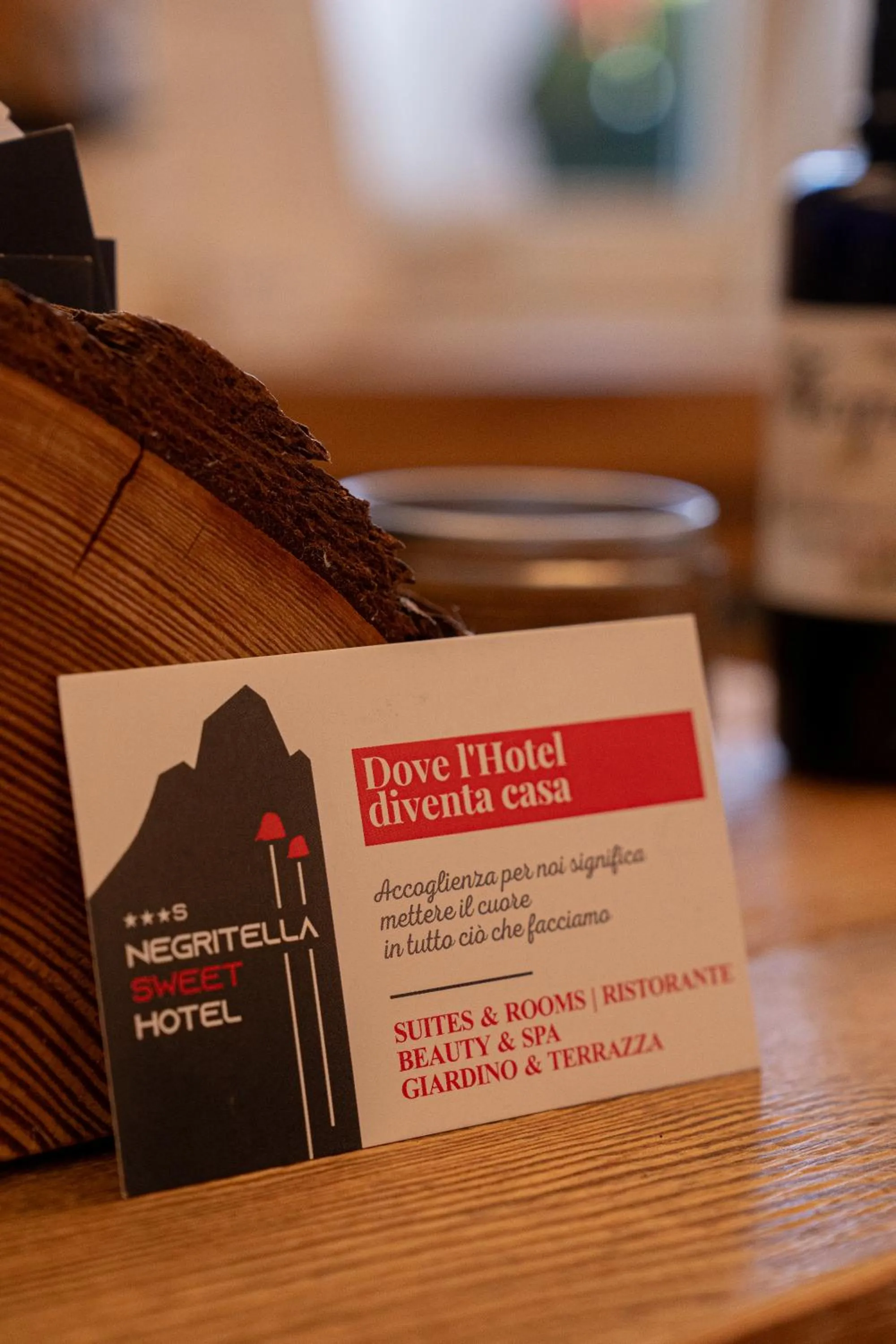 Property logo or sign in Negritella Sweet Hotel