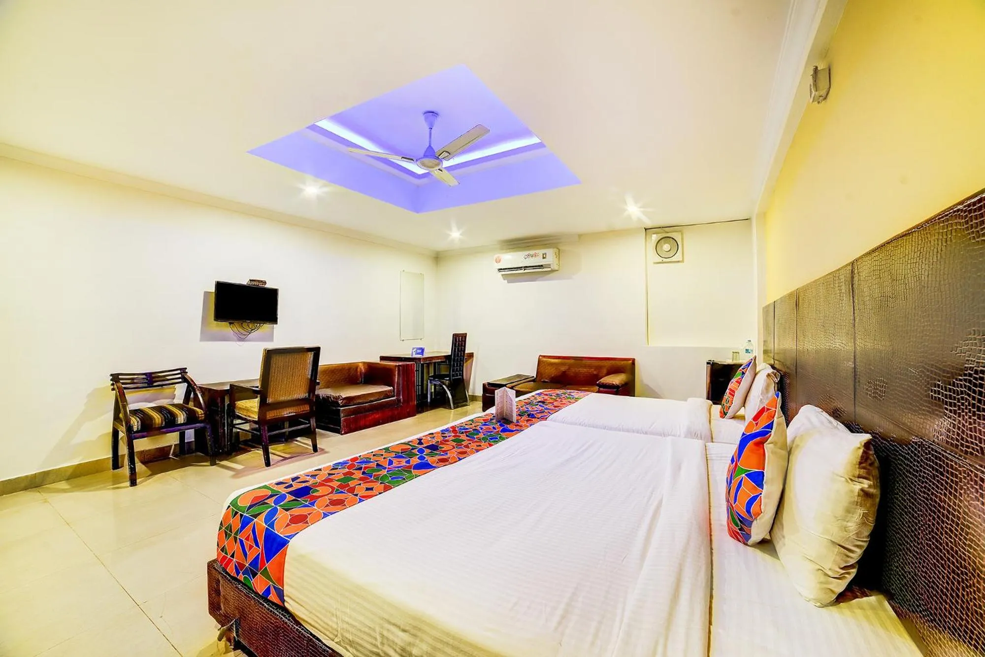 Bedroom in Nitya Resort, Calangute