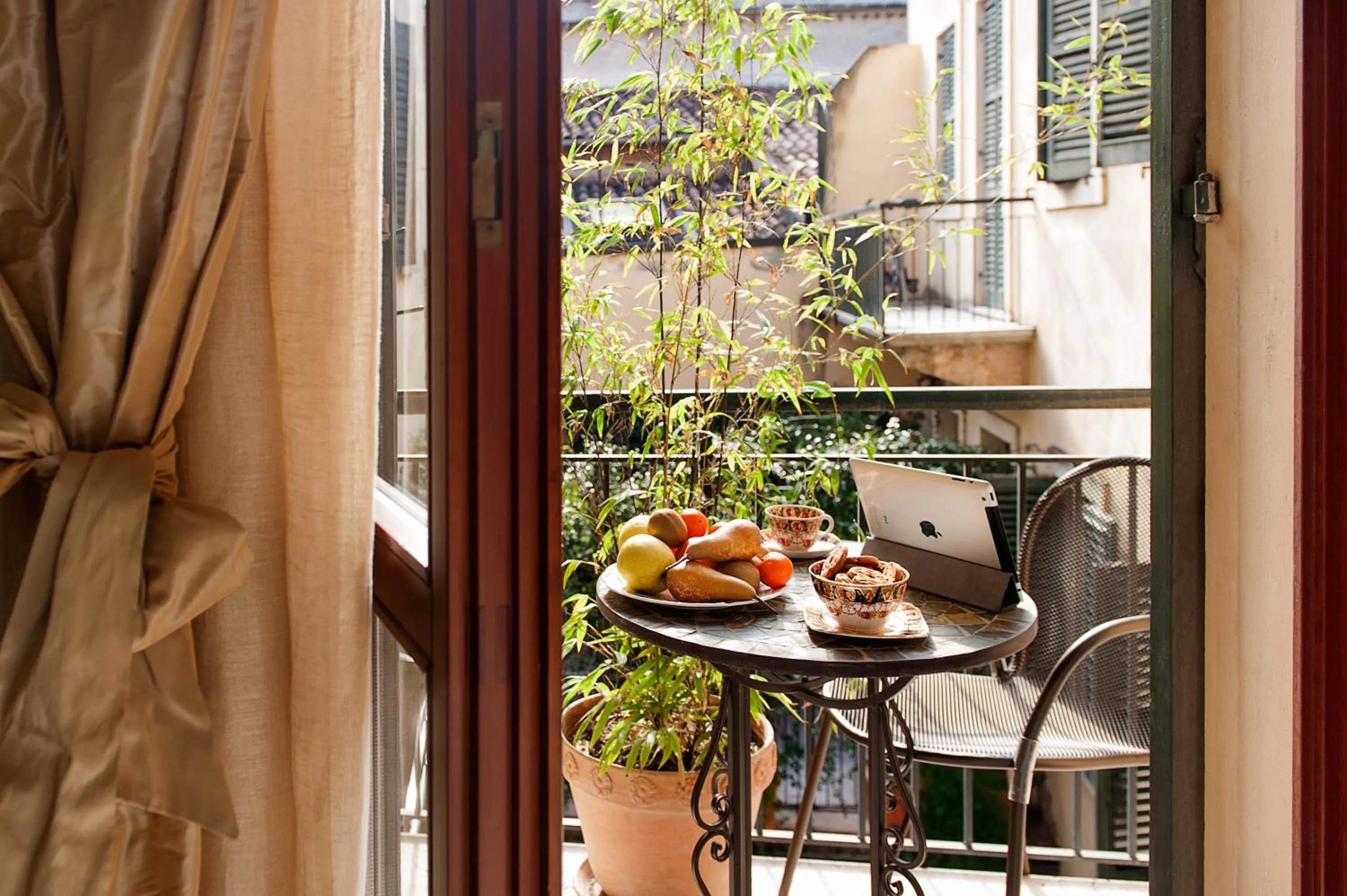 Balcony/Terrace in Residenza Borsari