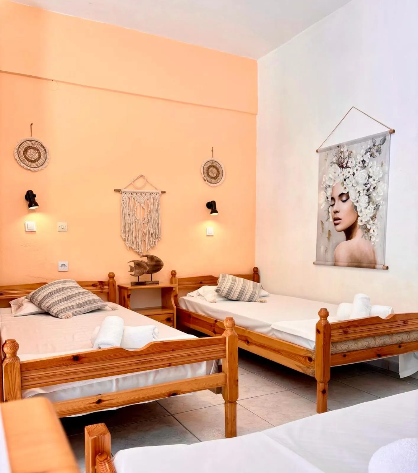 Bed in Blue Dream Apartments