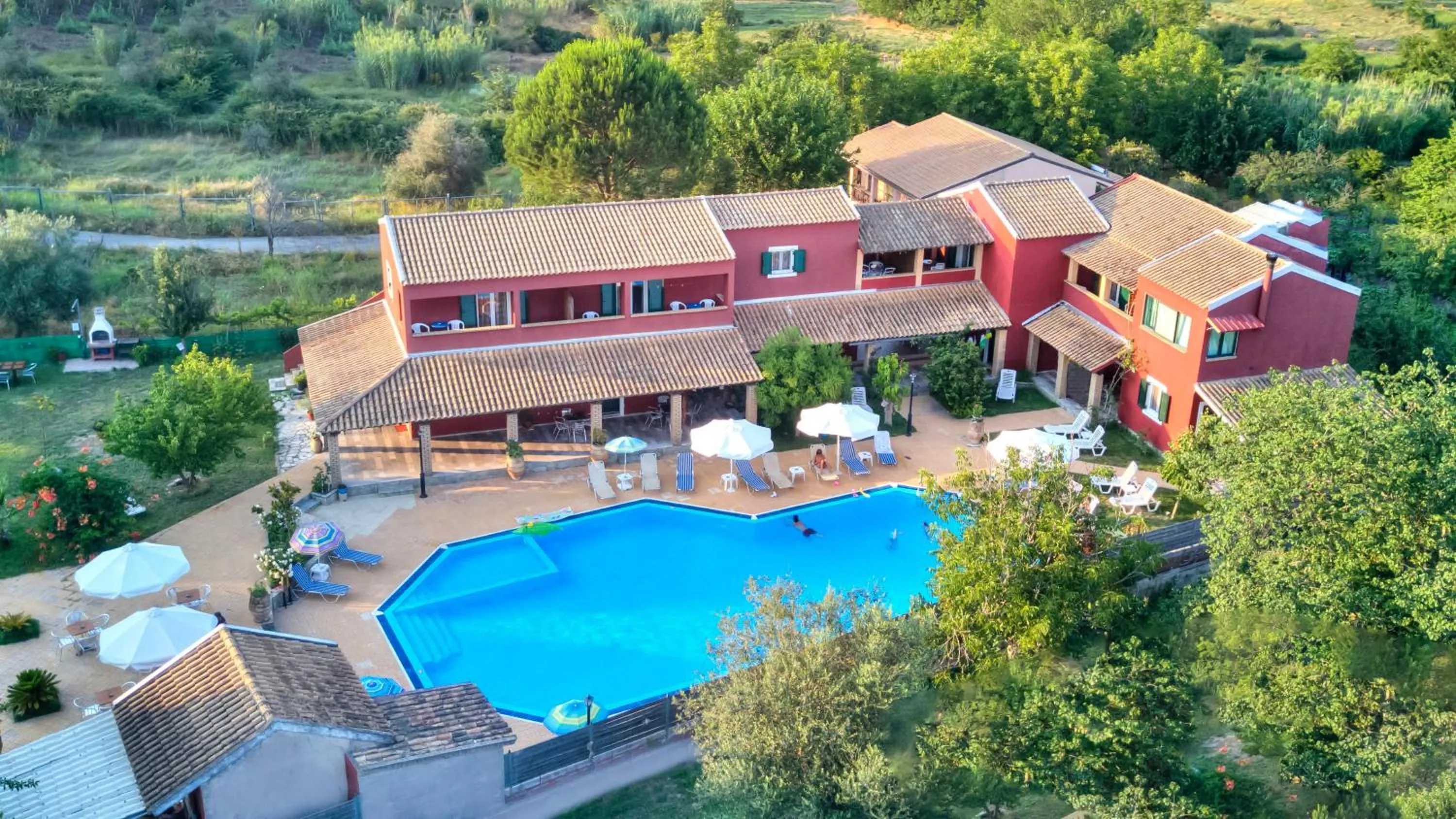 Patio in Blue Dream Apartments