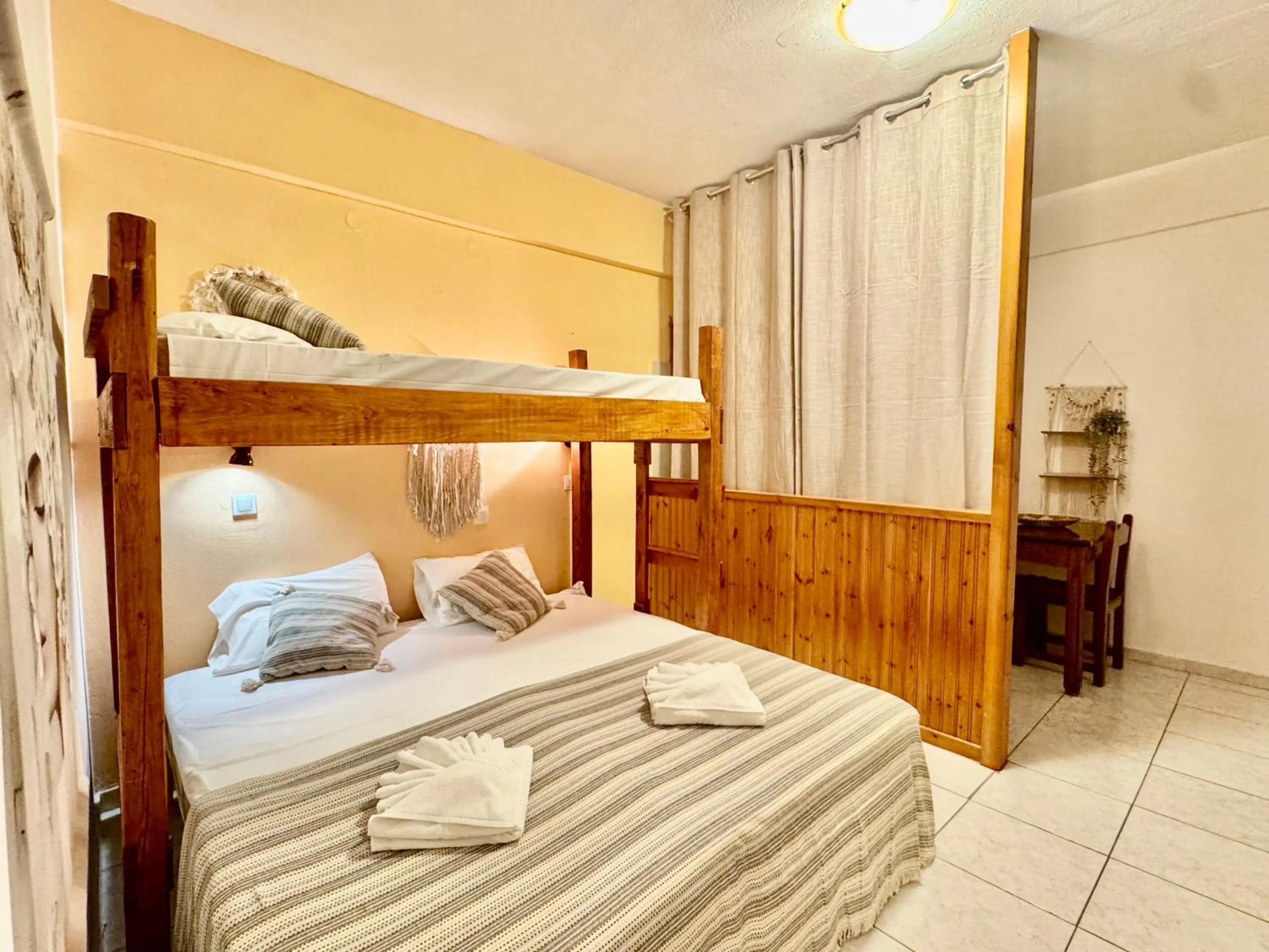 Bed in Blue Dream Apartments