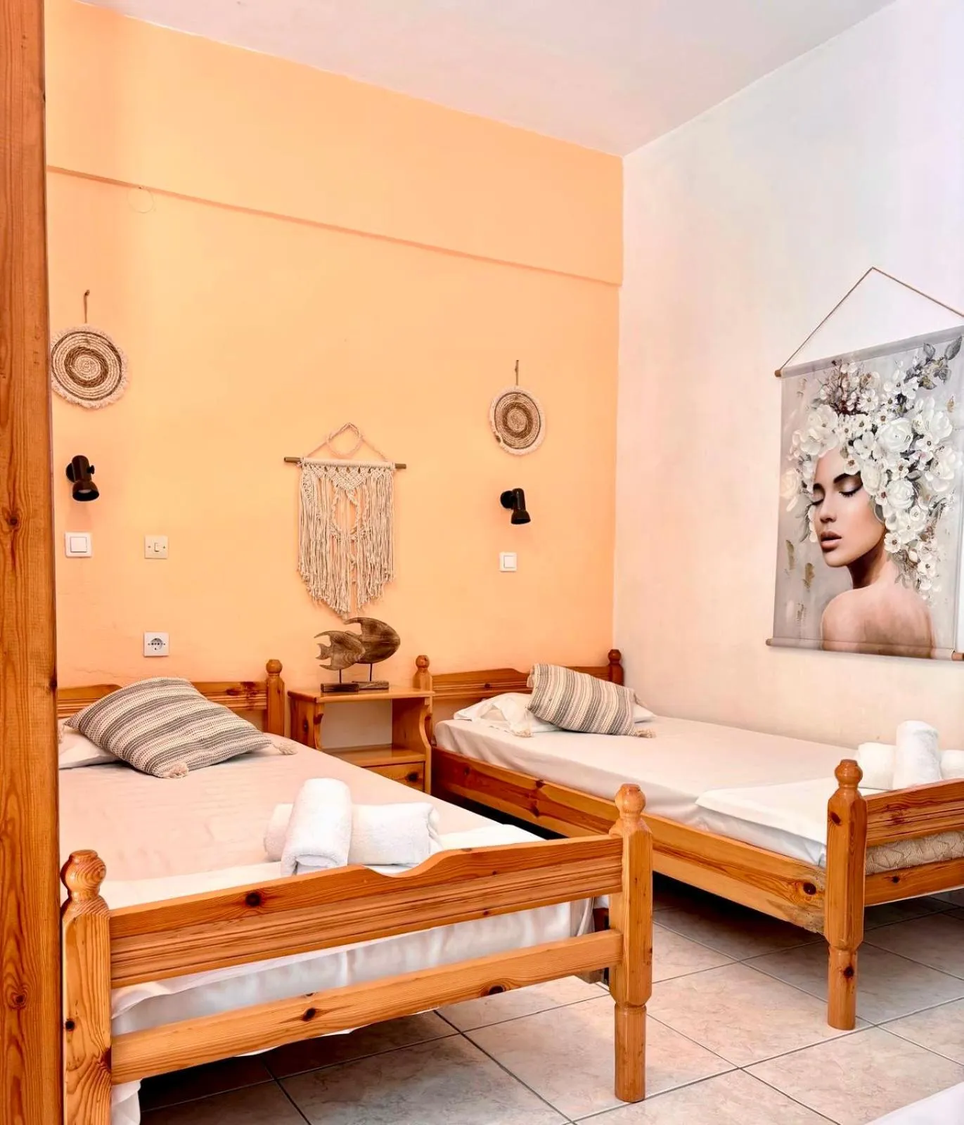 Bed in Blue Dream Apartments