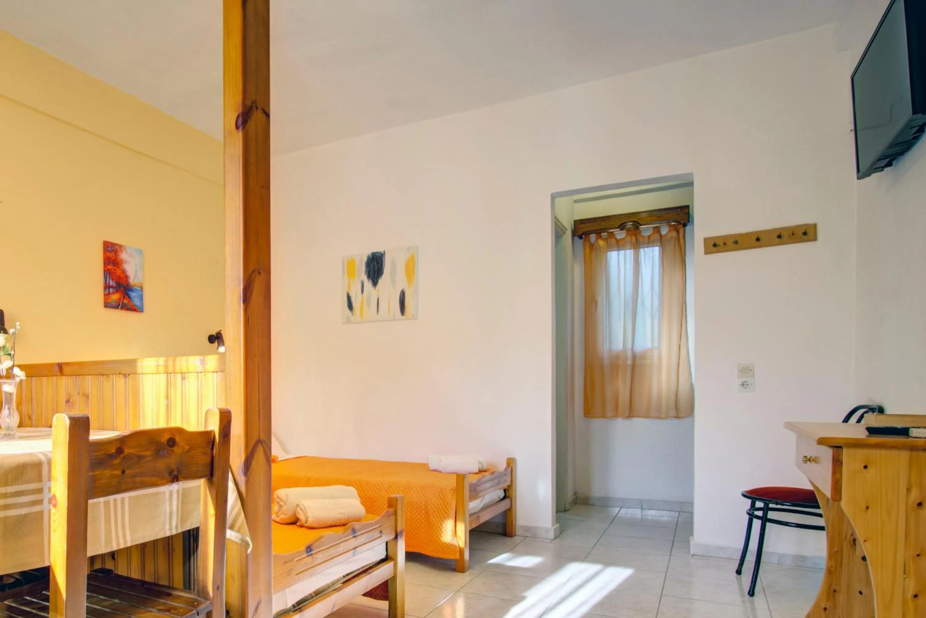 Photo of the whole room, Bed in Blue Dream Apartments