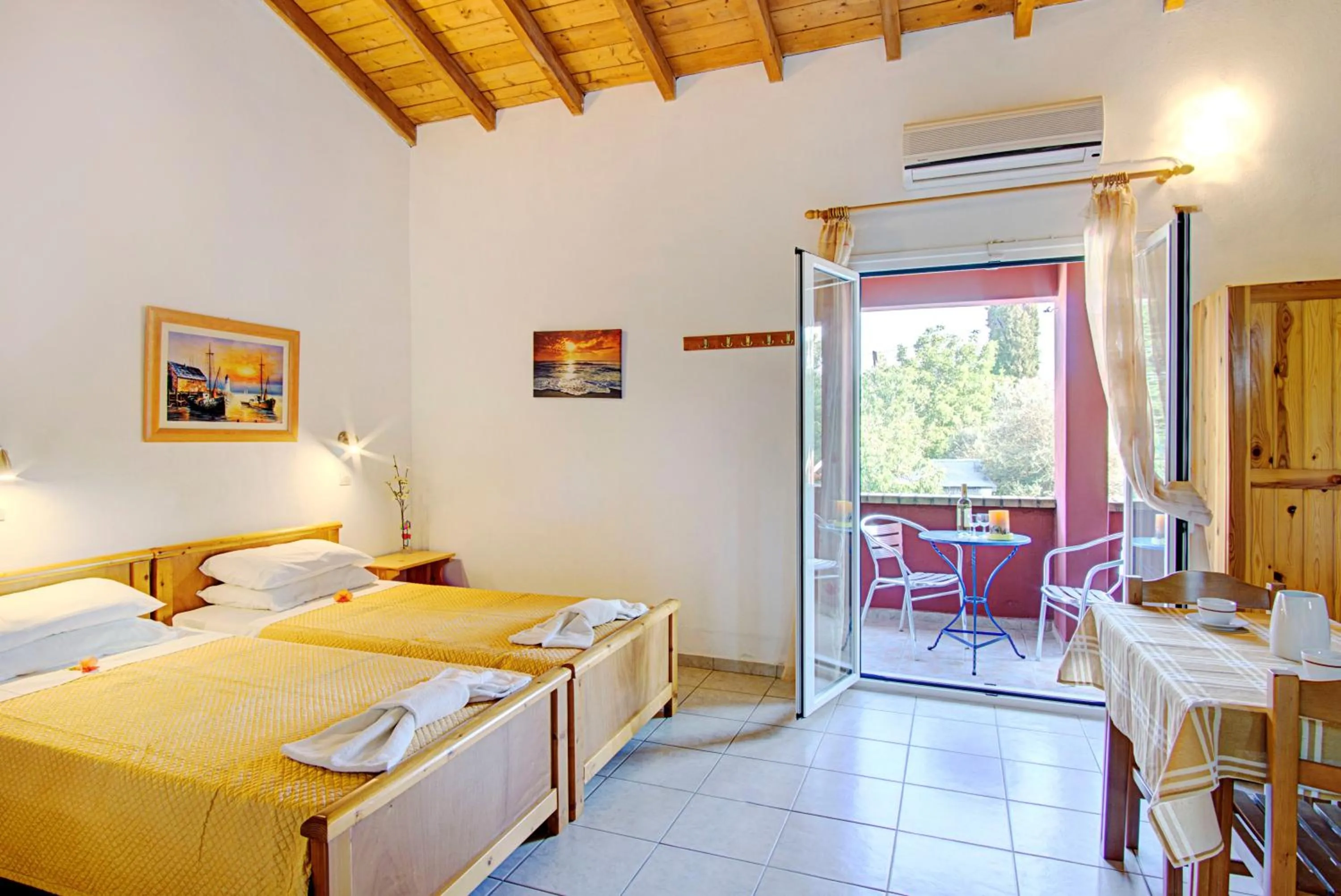 Photo of the whole room, Bed in Blue Dream Apartments