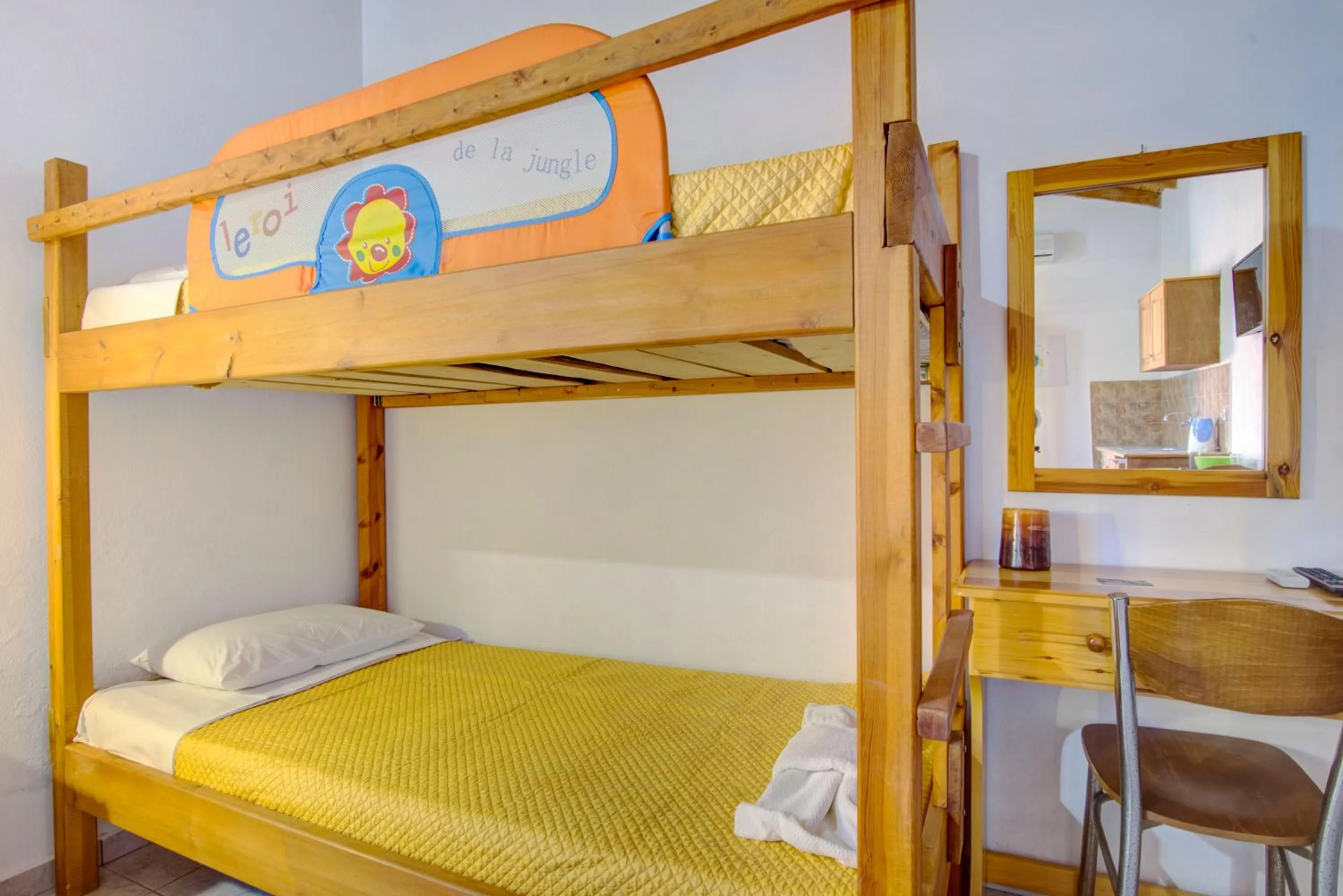 Bedroom, Bed in Blue Dream Apartments