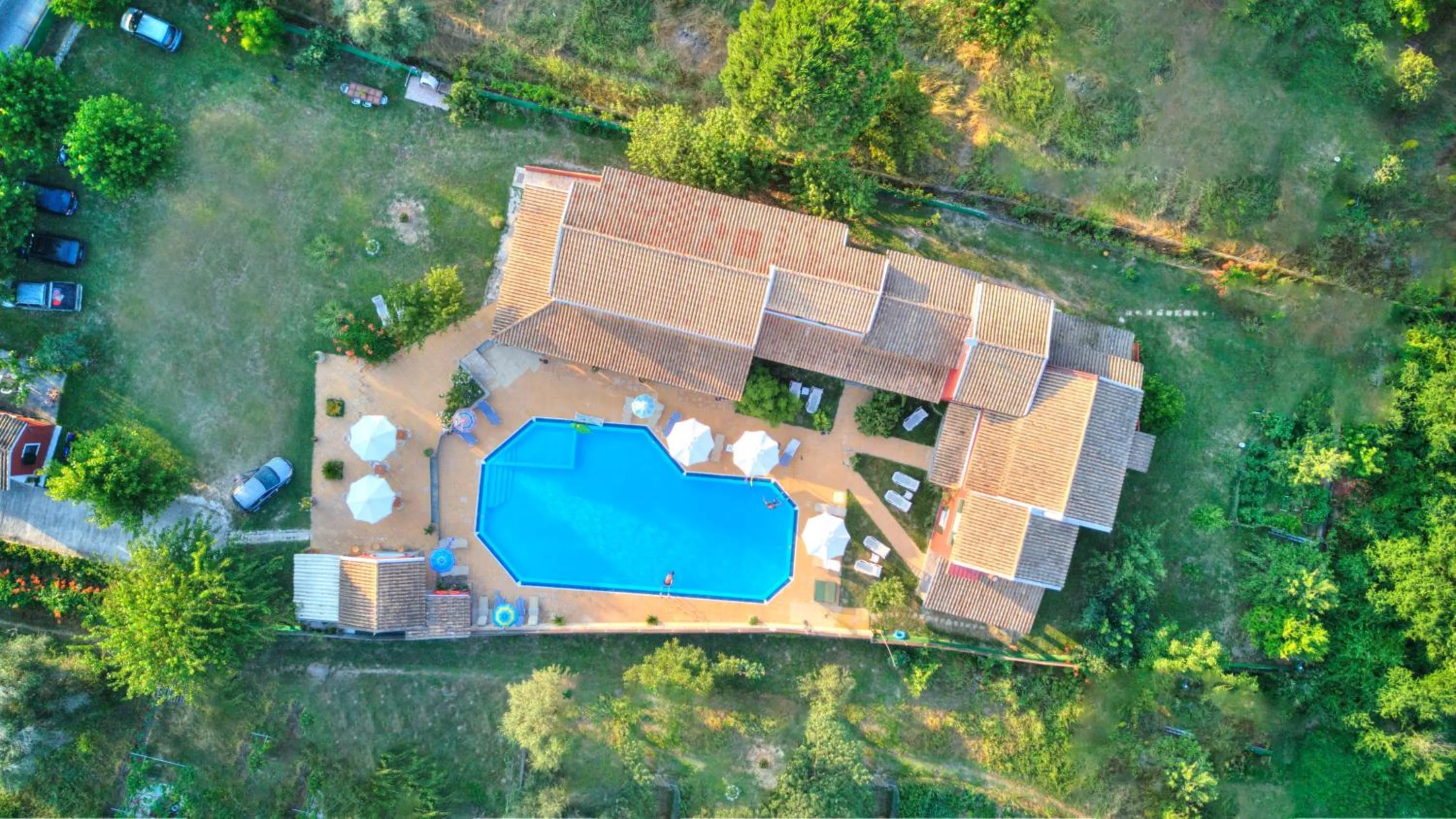 Patio in Blue Dream Apartments