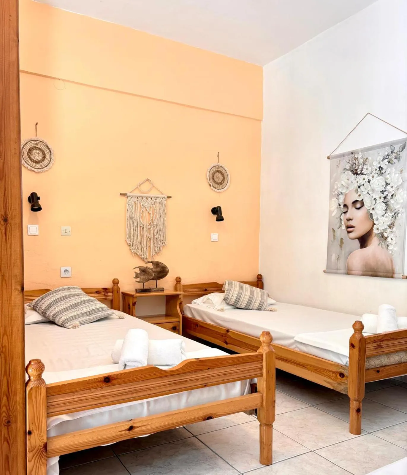 Bed in Blue Dream Apartments