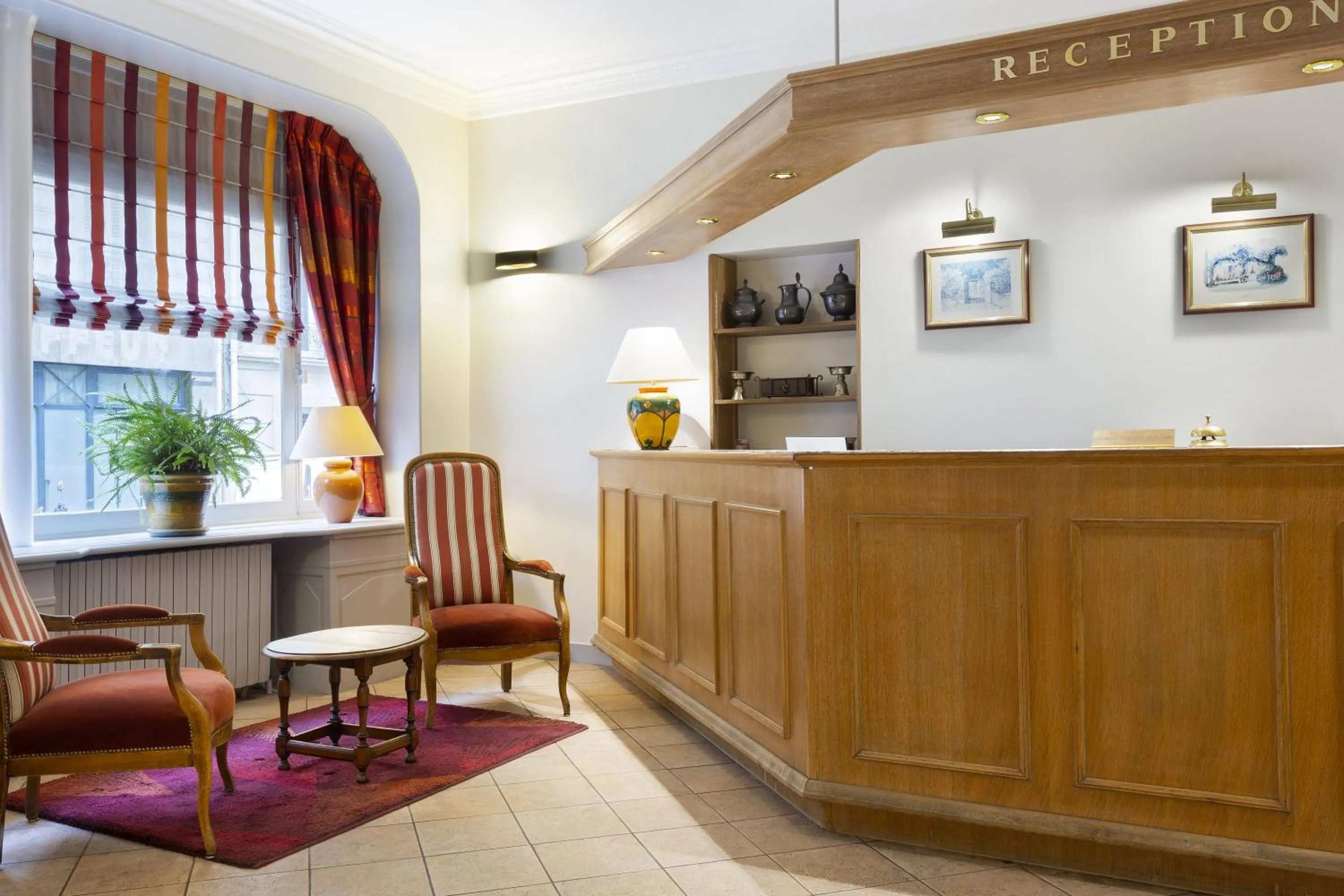 Lobby or reception in Résidence du Pré