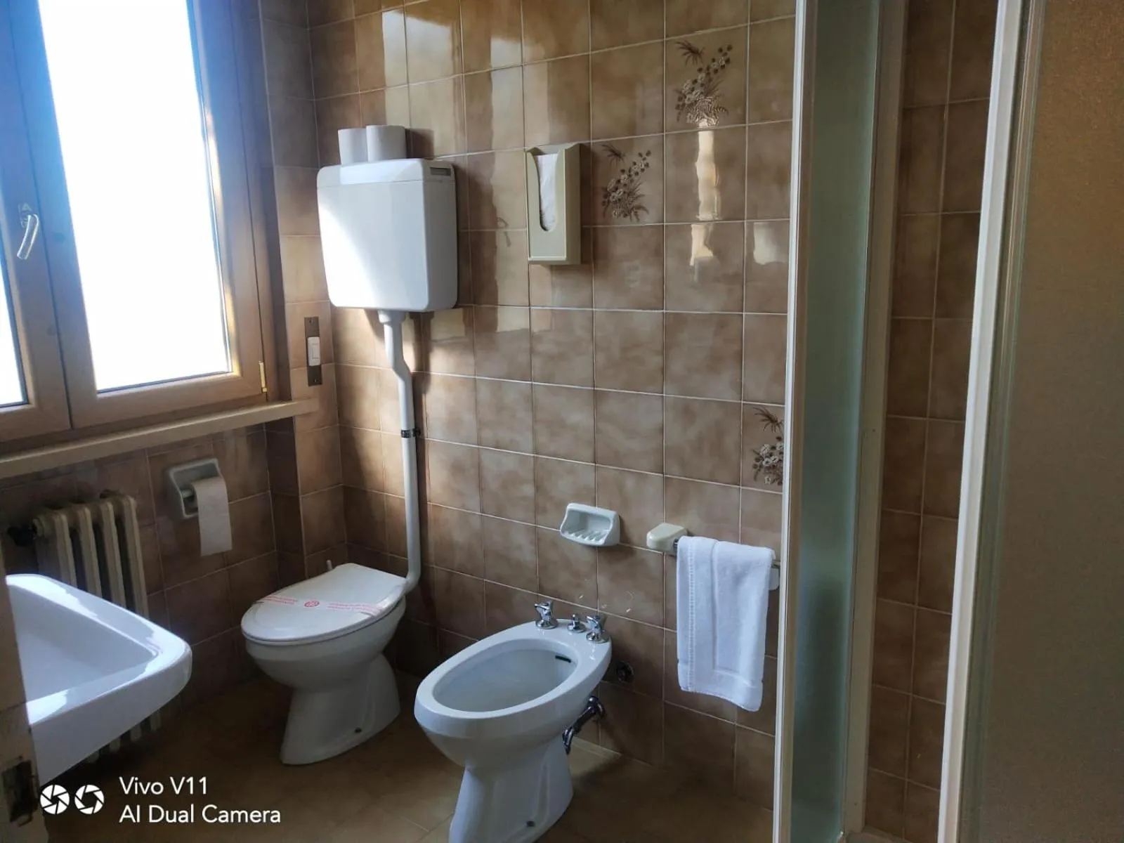 Toilet in Hotel Garden