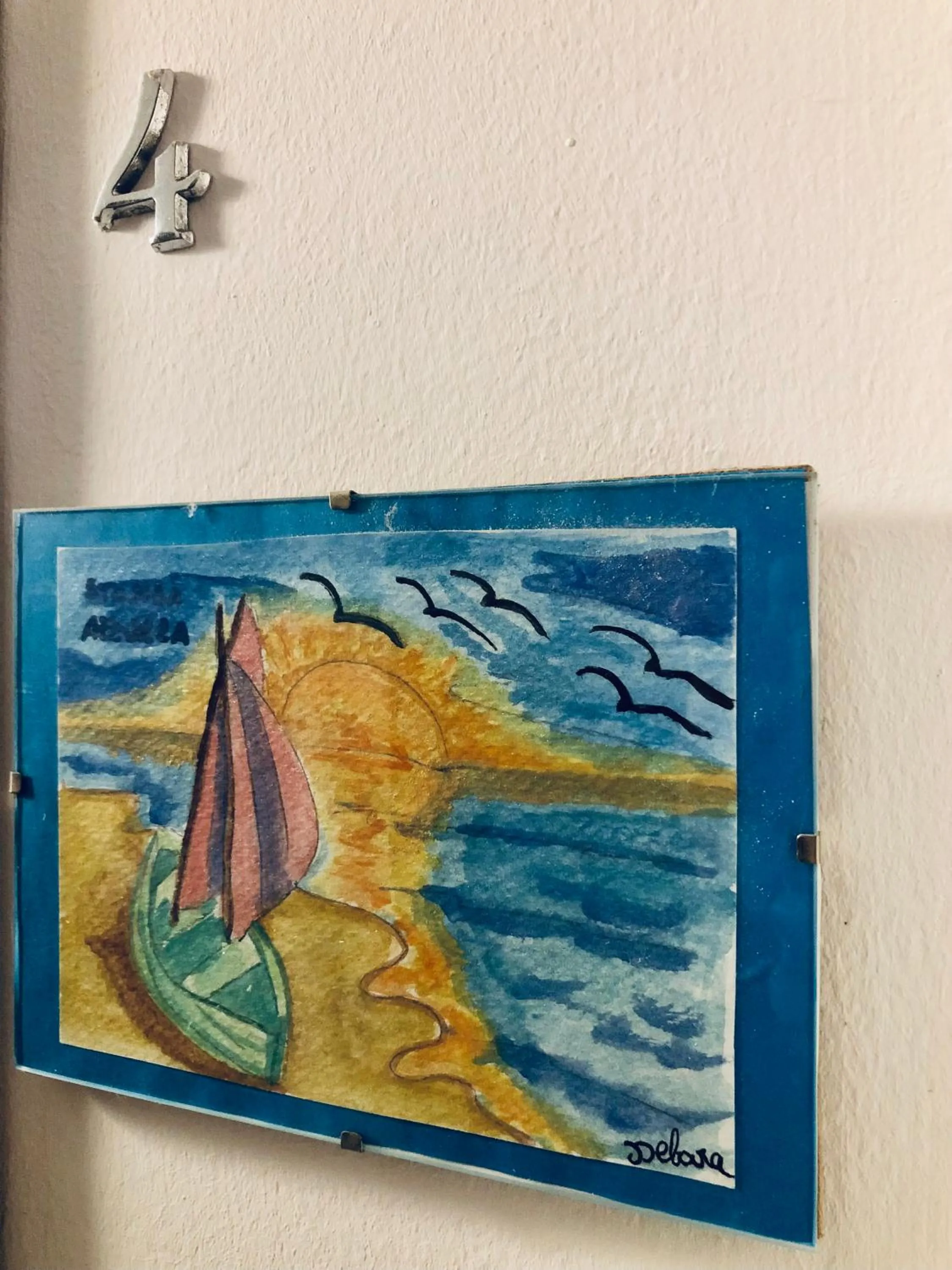 Decorative detail in Affittacamere Due Mori