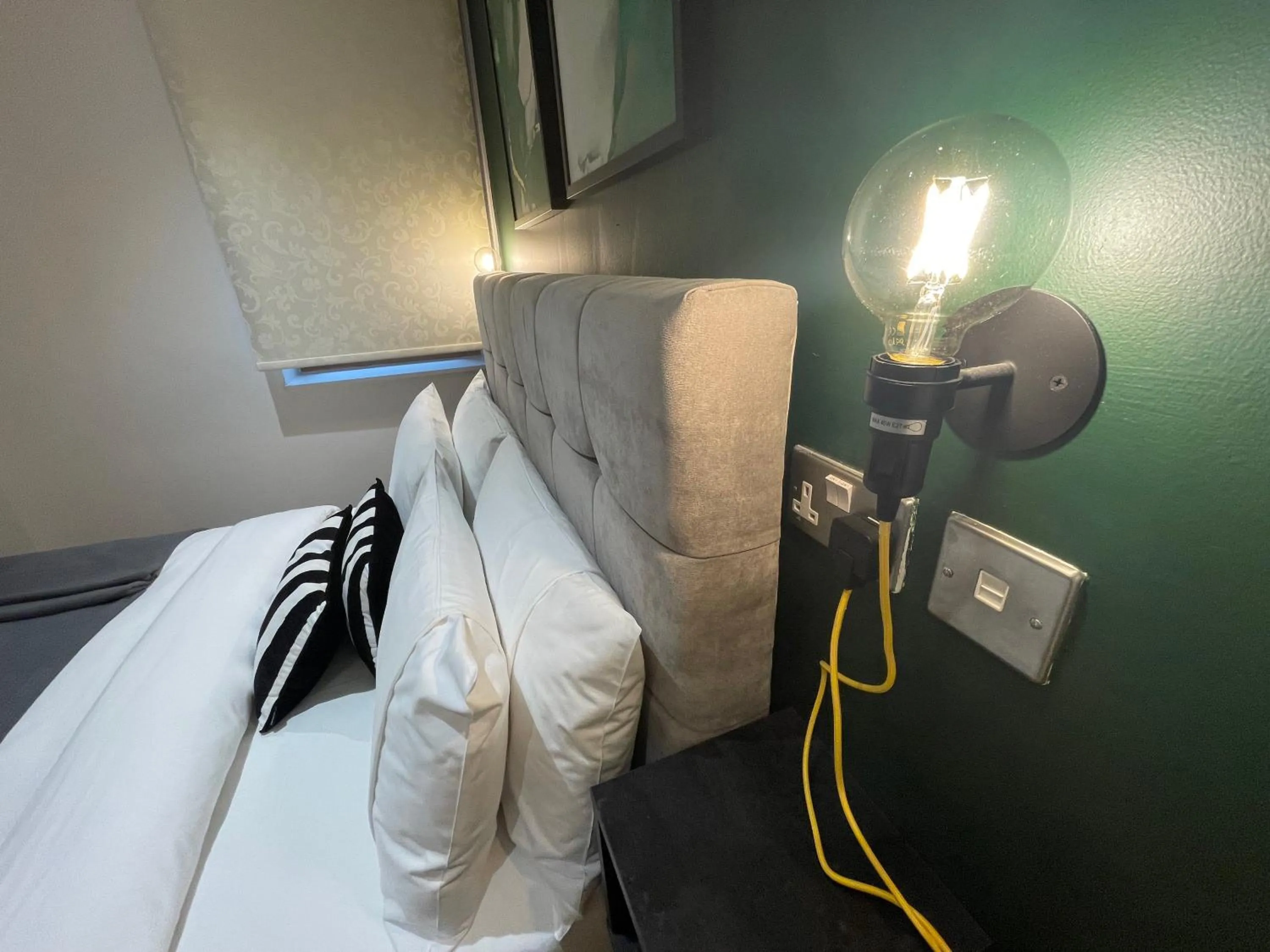 Bedroom in Quay Apartments Manchester