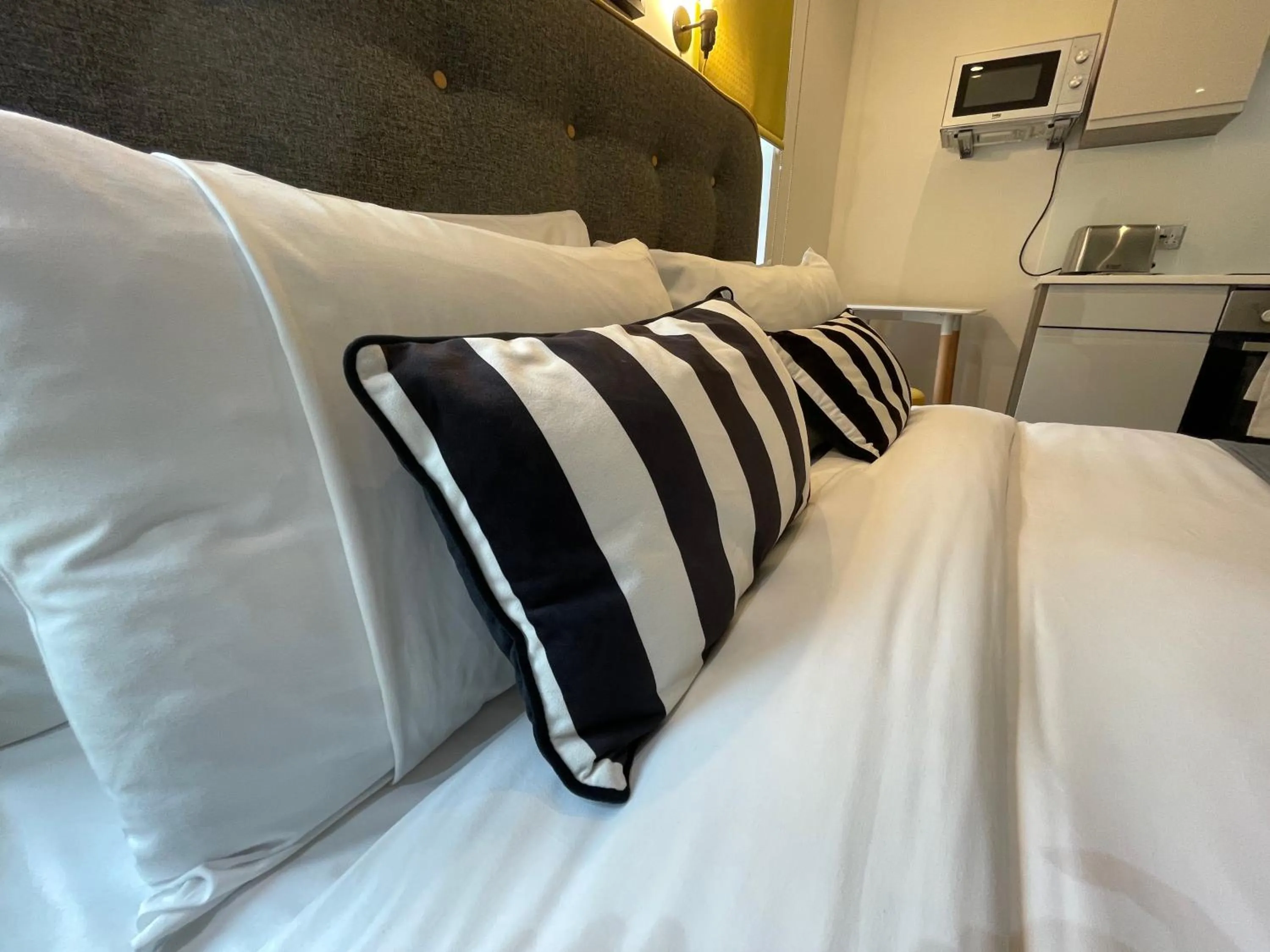 Bed in Quay Apartments Manchester