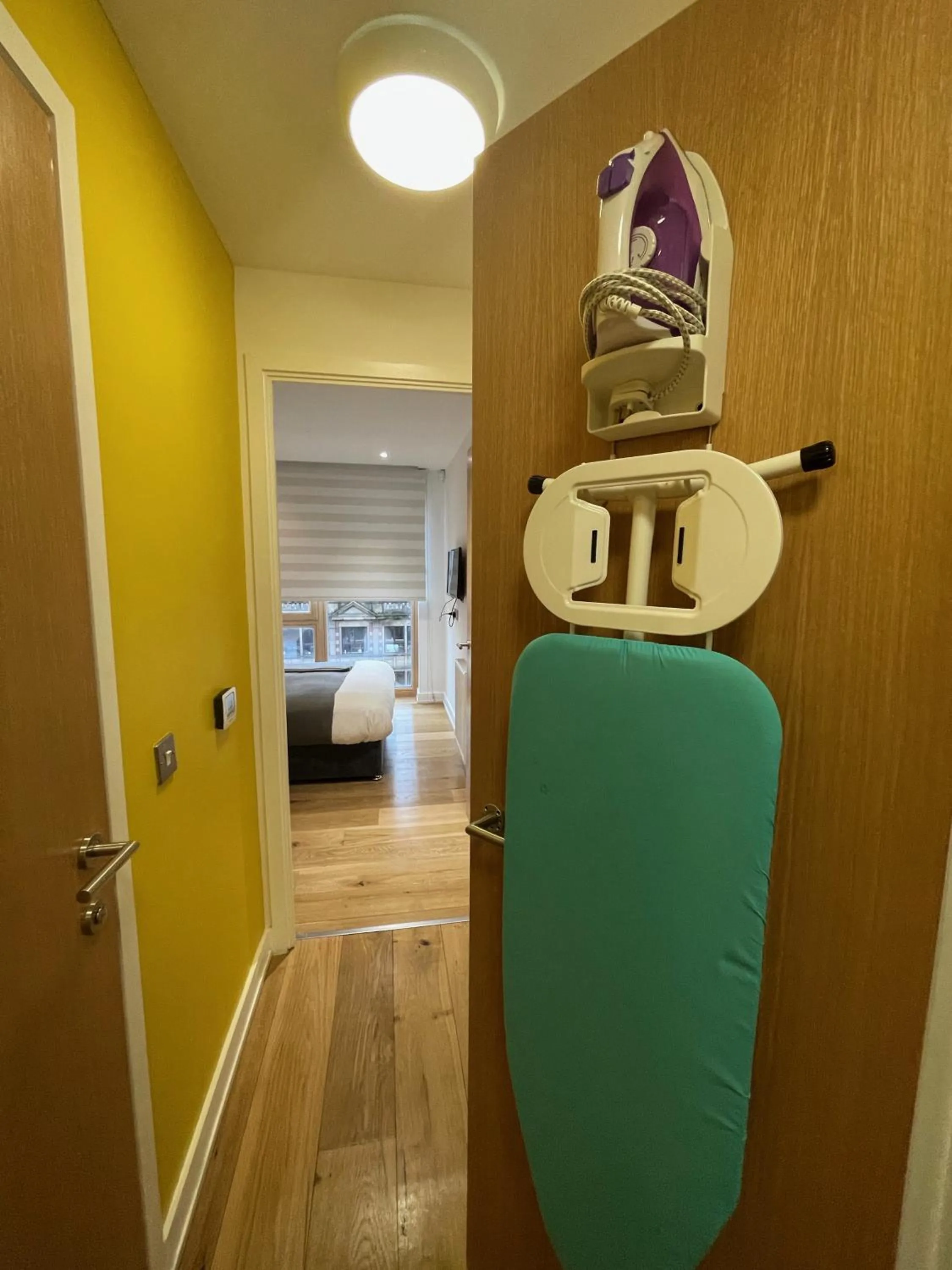 furniture, Bed in Quay Apartments Manchester