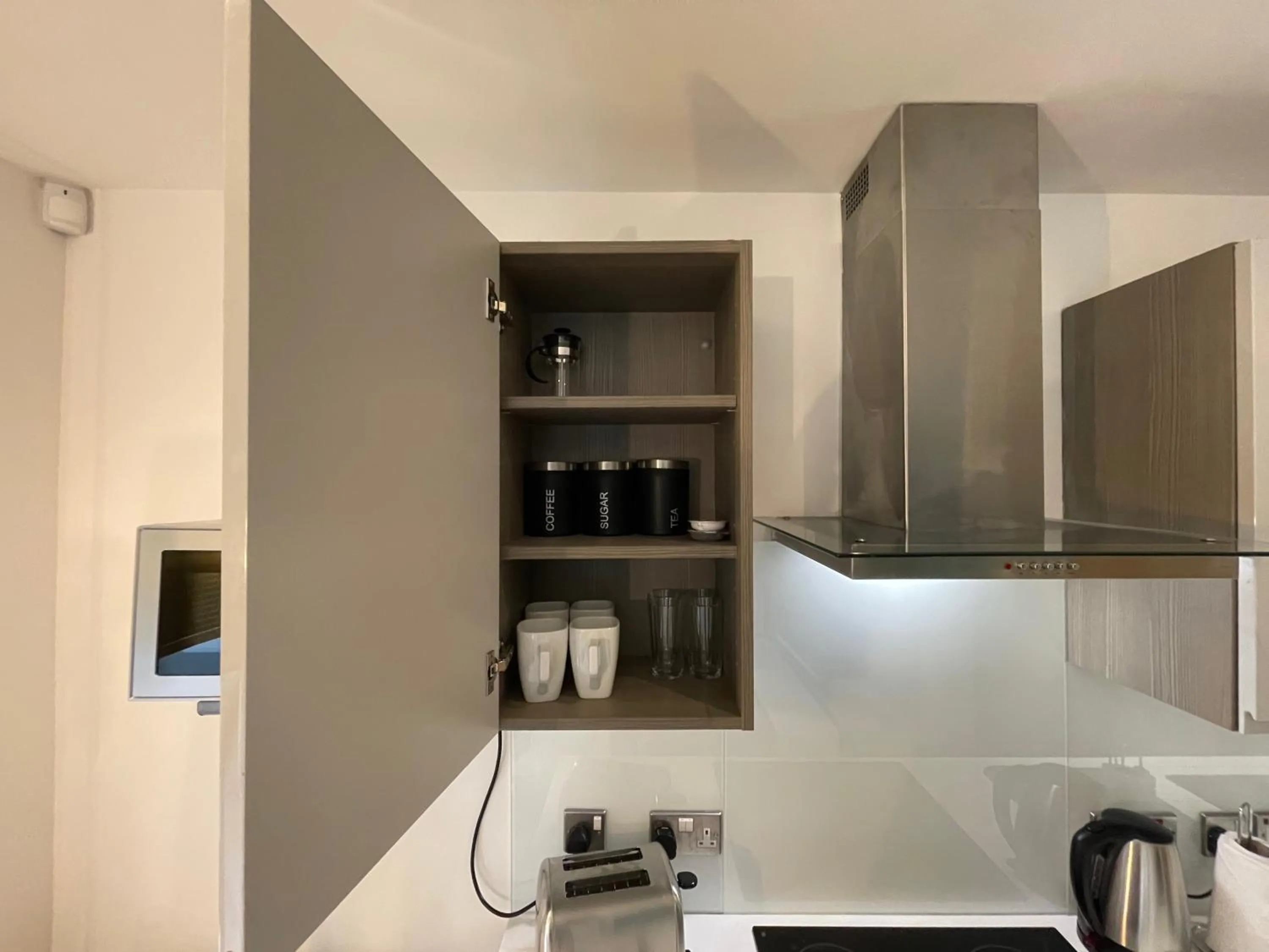 Coffee/tea facilities in Quay Apartments Manchester