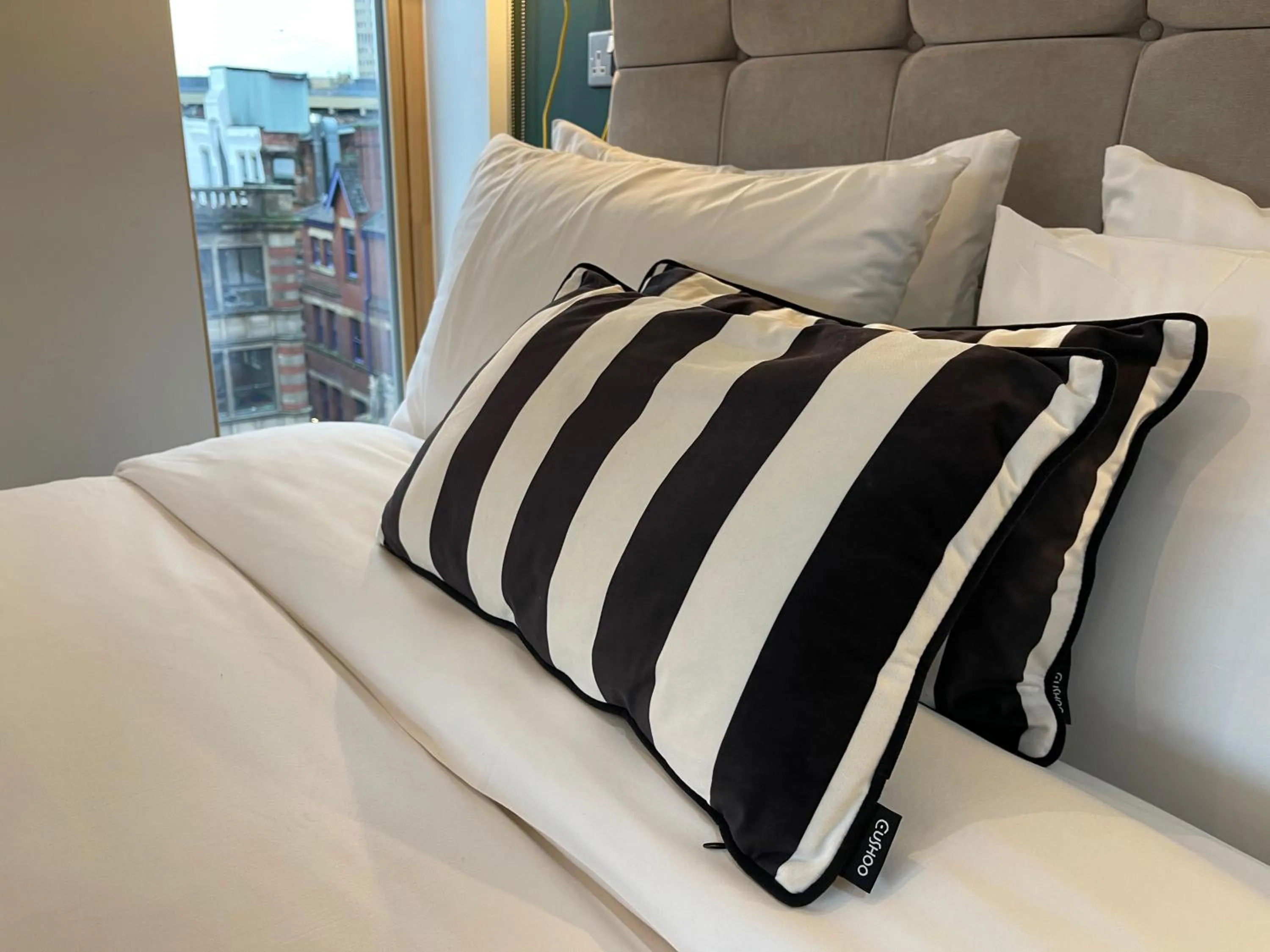 Bed in Quay Apartments Manchester