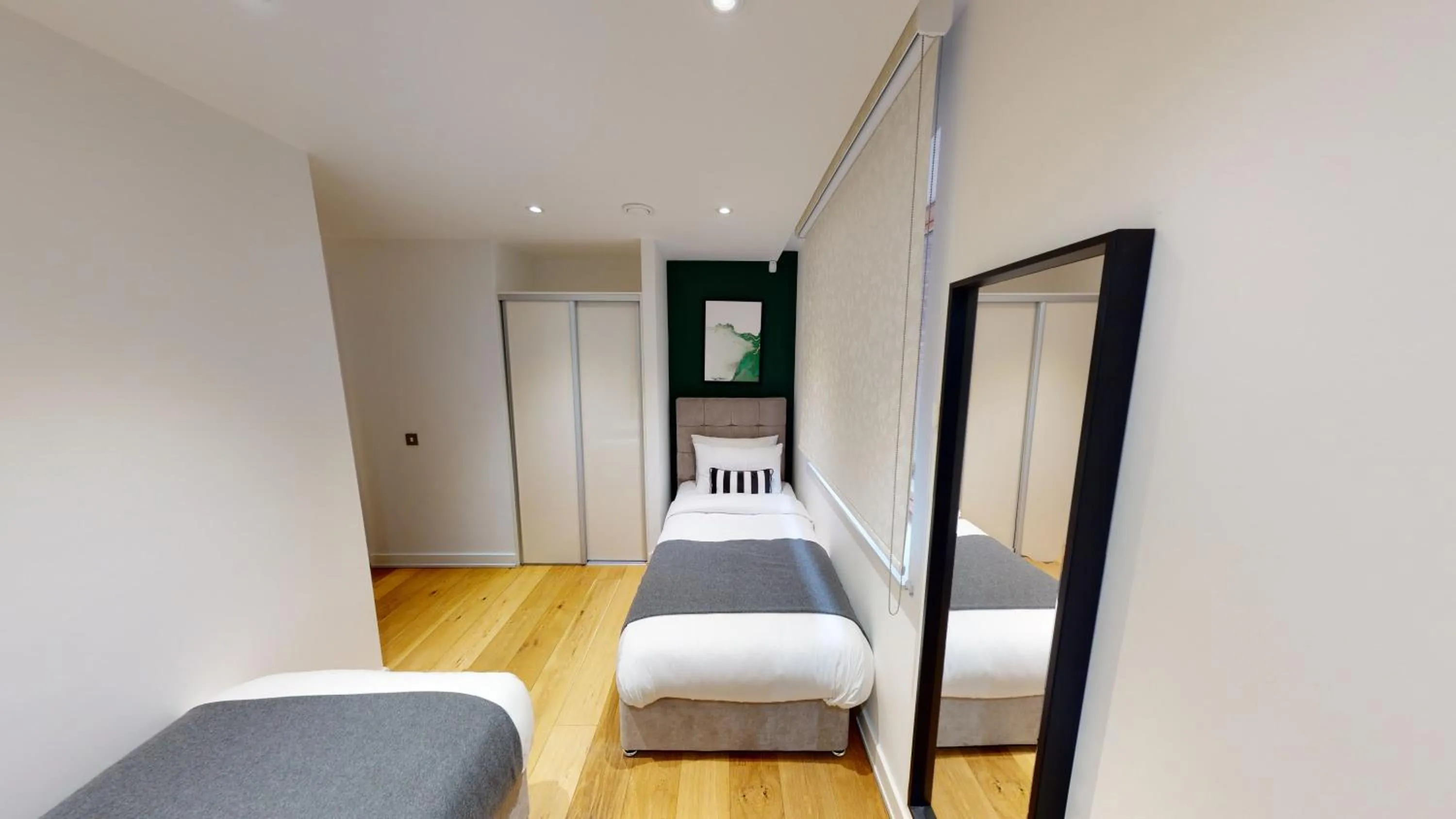 Bed in Quay Apartments Manchester