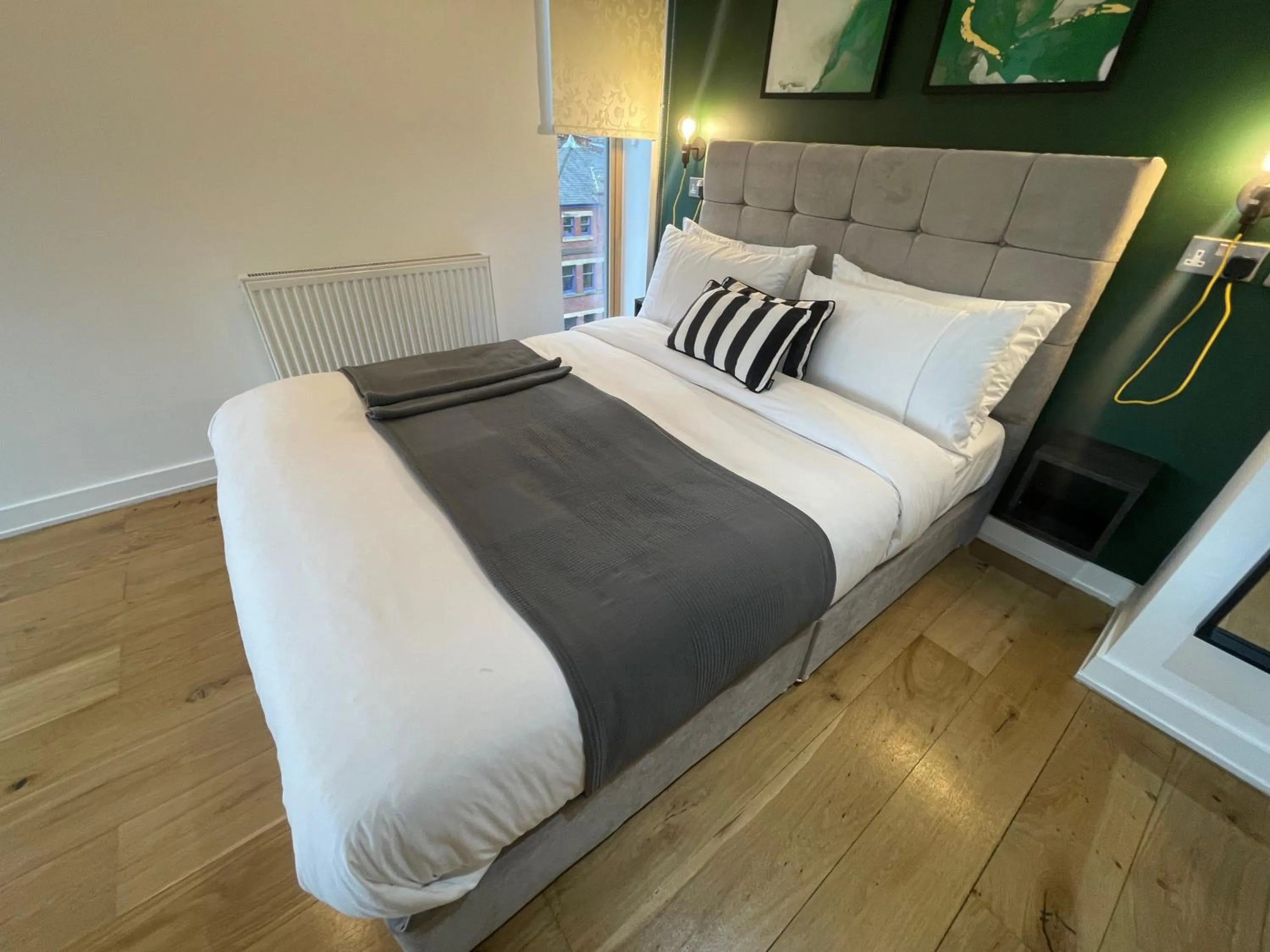 Bed in Quay Apartments Manchester