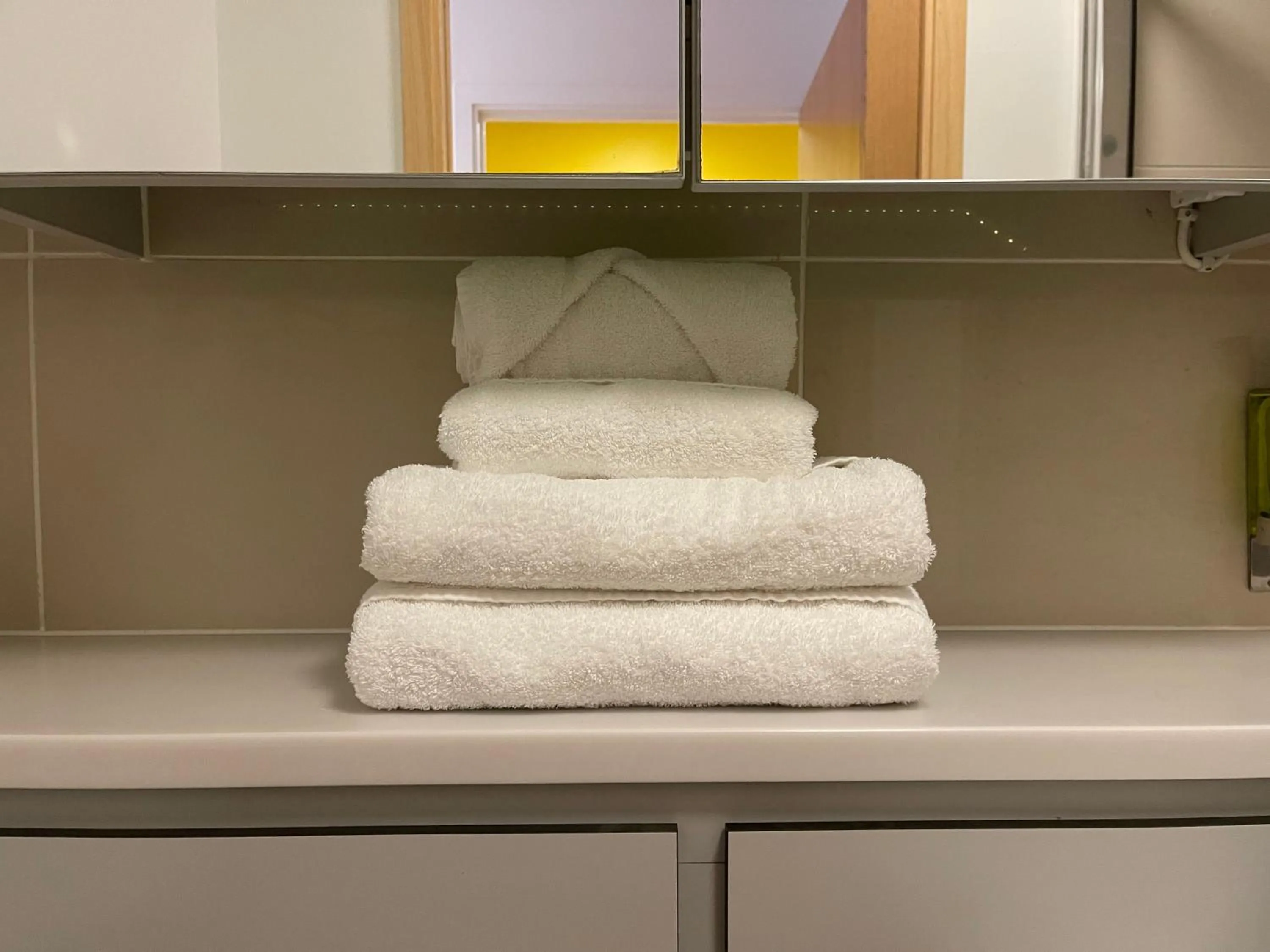 Bathroom in Quay Apartments Manchester