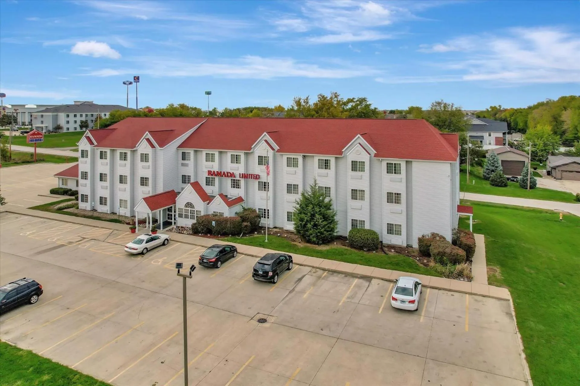 Property building in Ramada Limited by Wyndham, Bloomington I-55 & I-74 IL