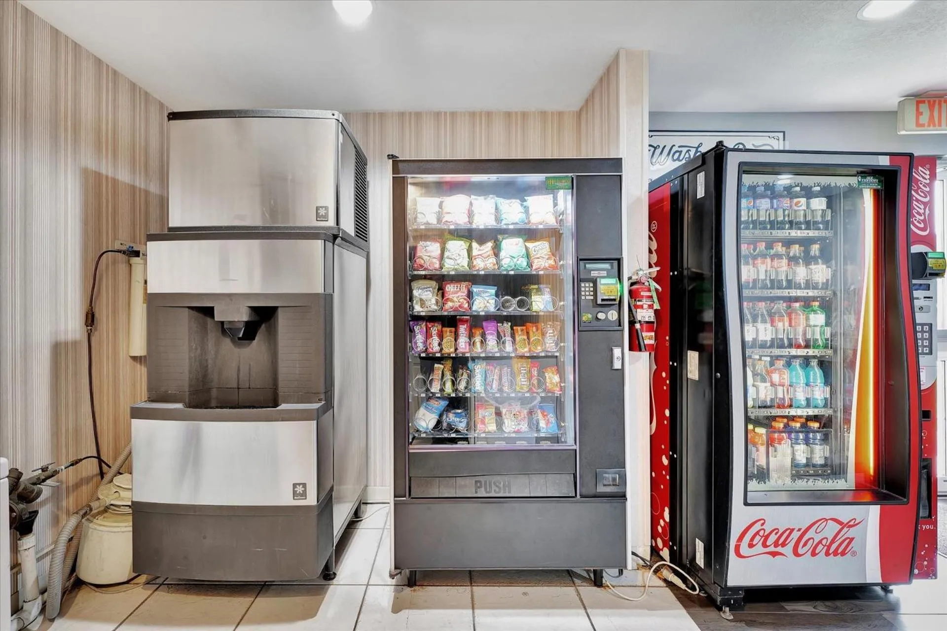 vending machine in Ramada Limited by Wyndham, Bloomington I-55 & I-74 IL