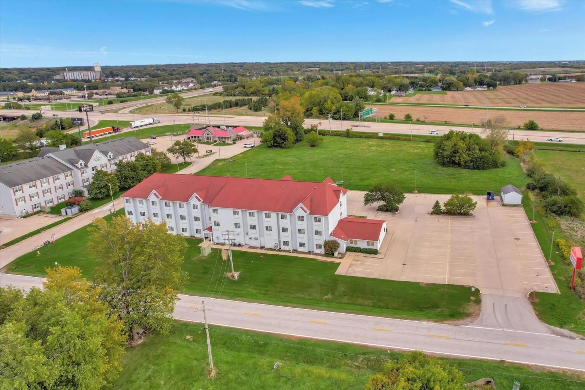 View (from property/room) in Ramada Limited by Wyndham, Bloomington I-55 & I-74 IL
