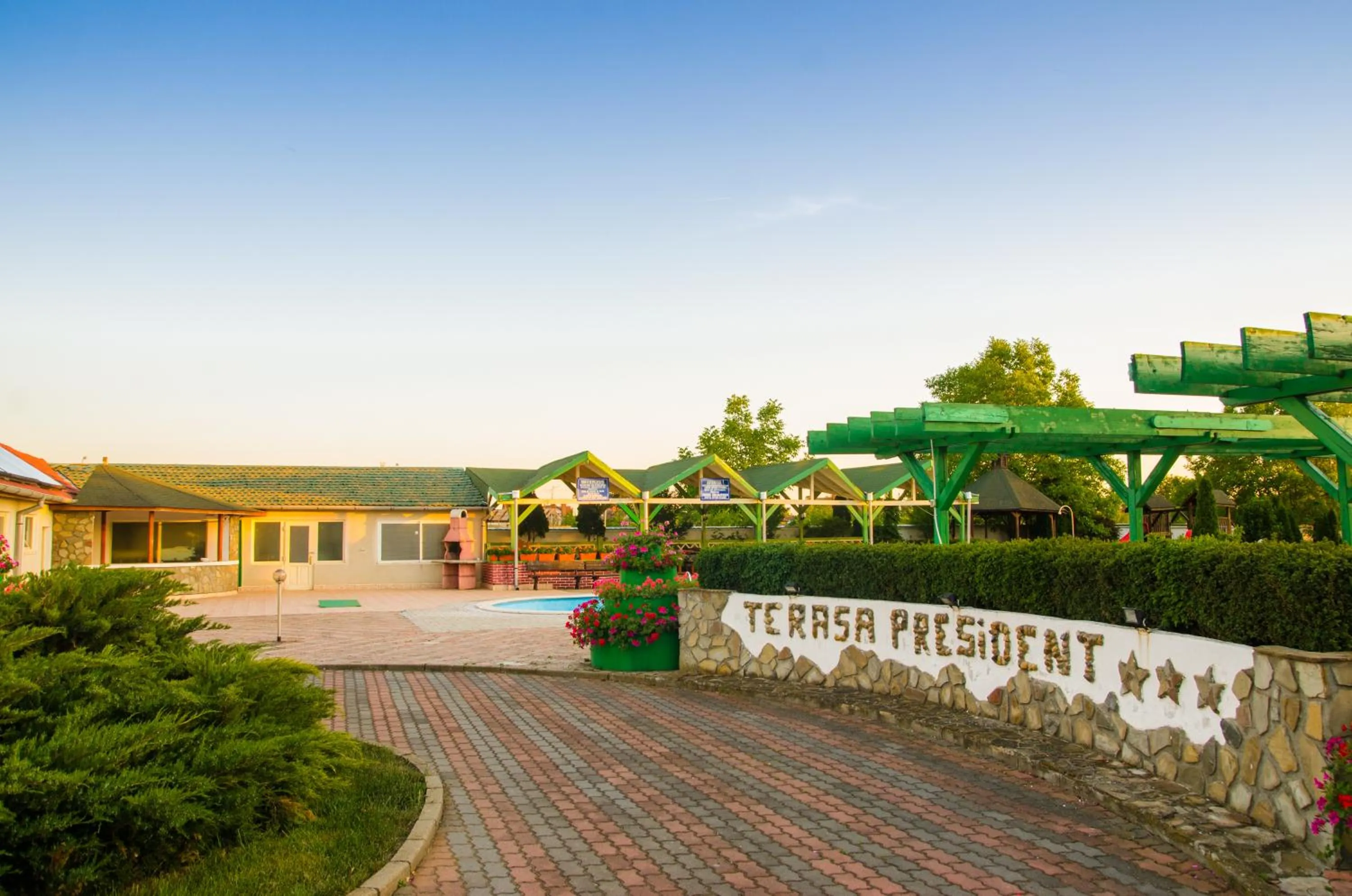 On site in Hotel President