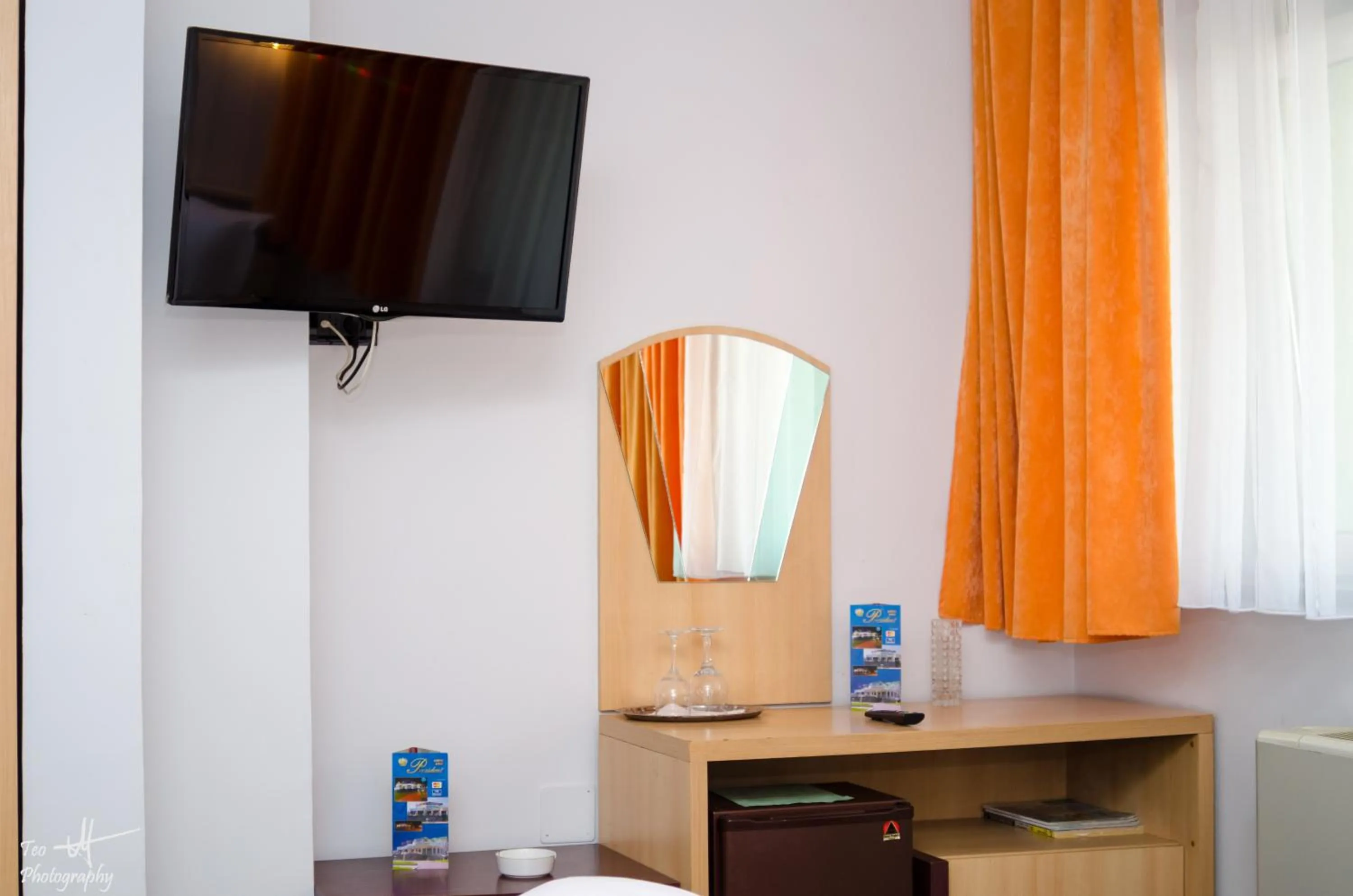 Seating area in Hotel President