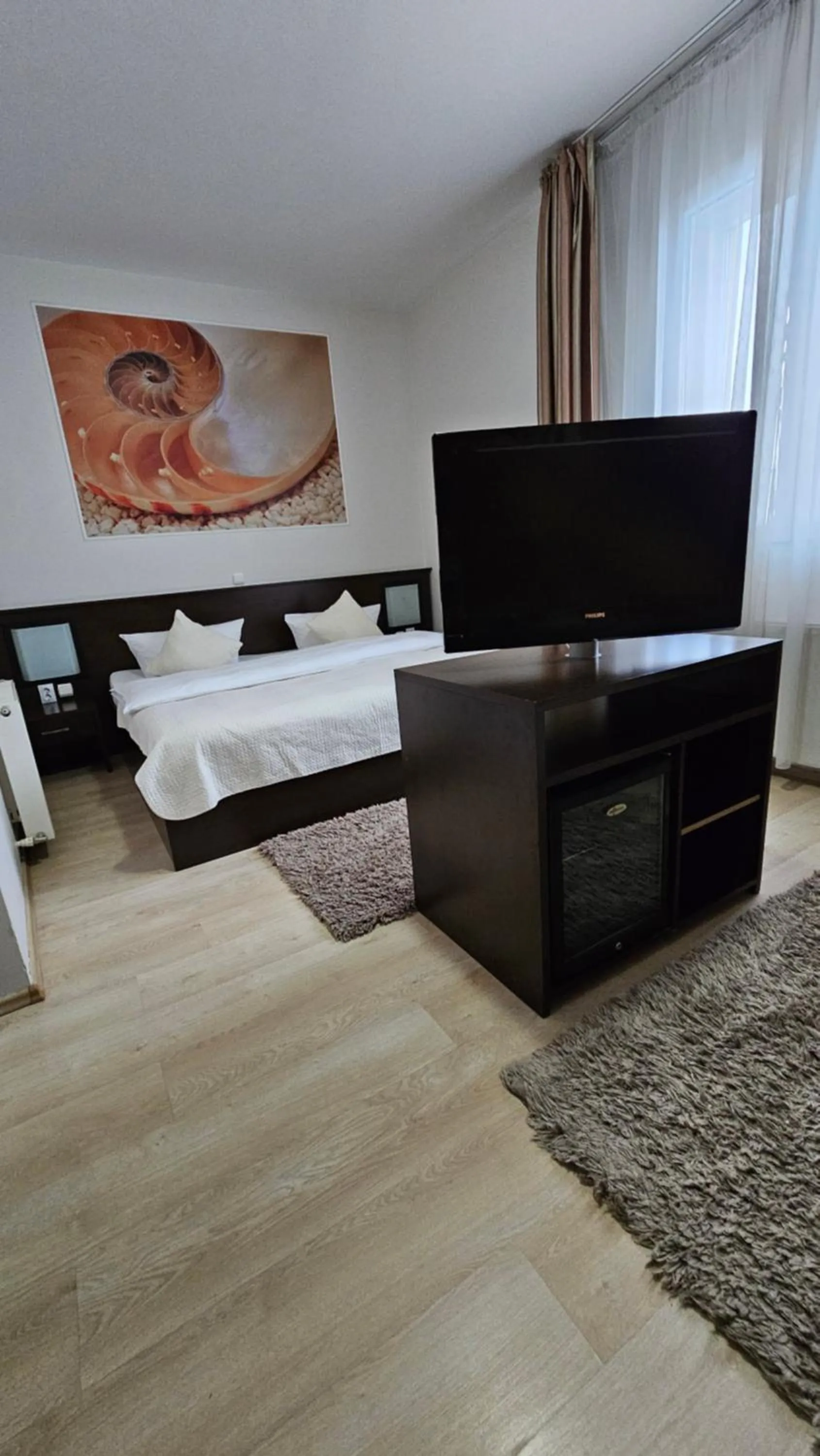 Bed in Hotel Poarta Transilvaniei