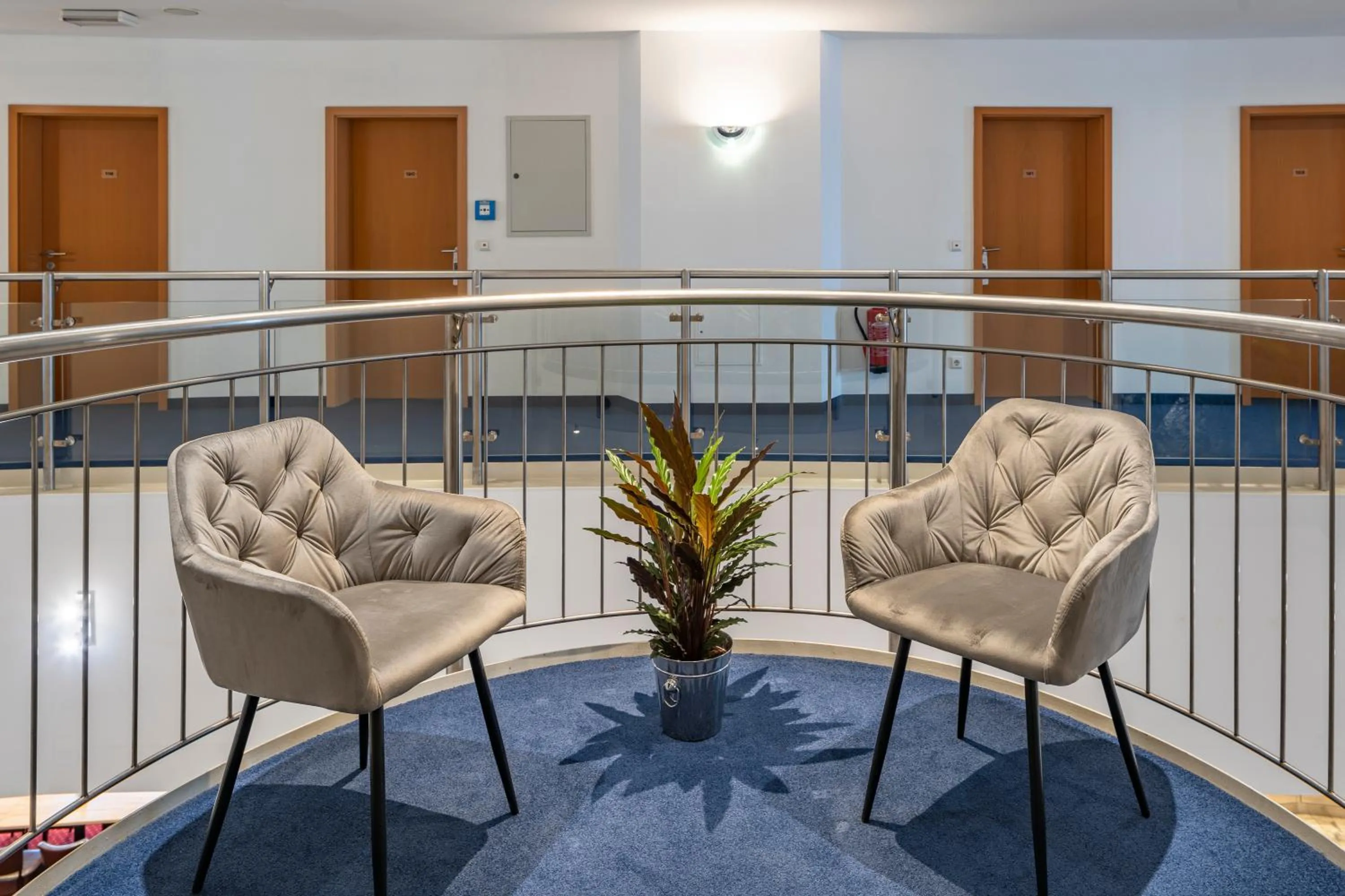 Lobby or reception in Hotel Belmondo Leipzig Airport