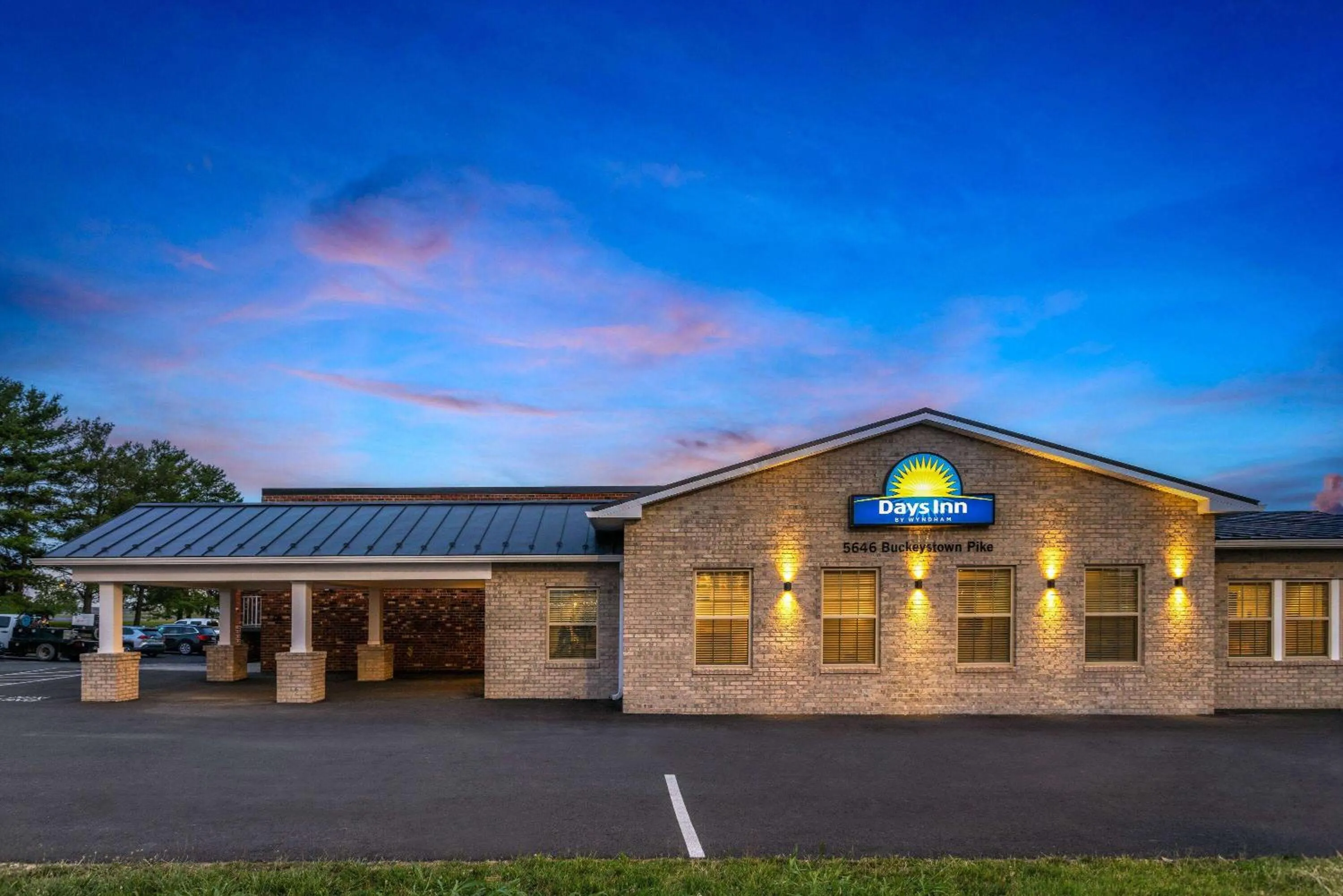 Property building in Days Inn of Frederick by Wyndham