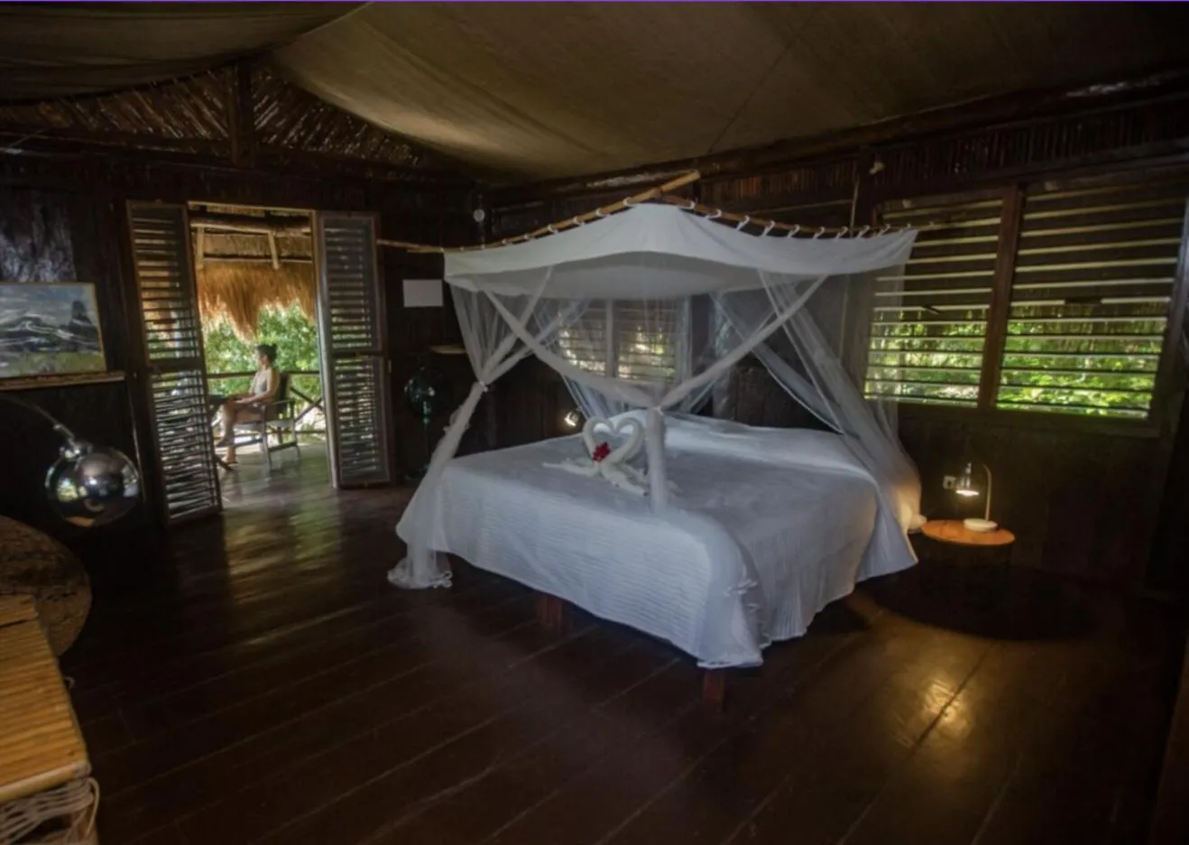 Bed in Villas Eco-Románticas Kúuch Ka´anil