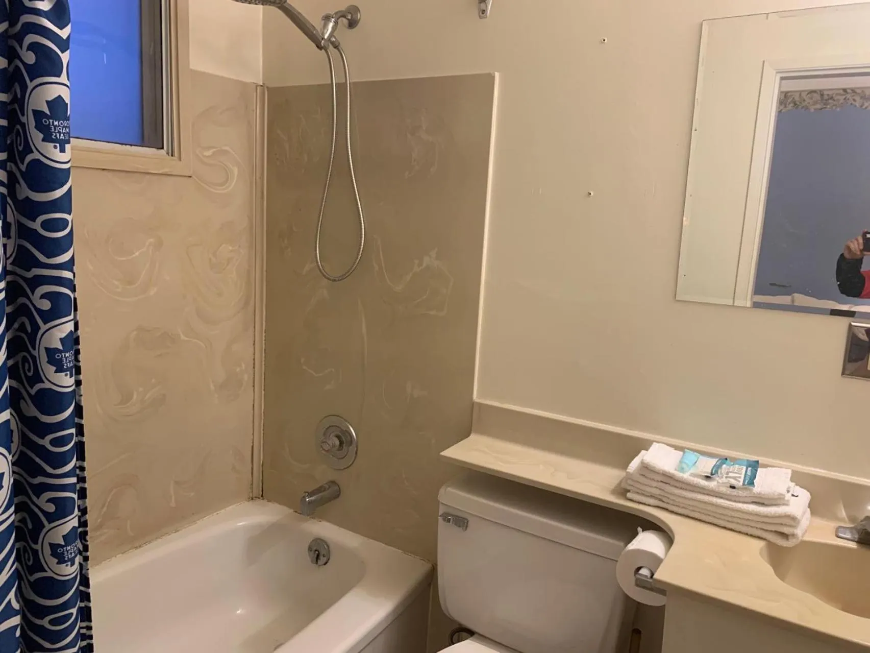 Bathroom in Swiss Sunset Inn