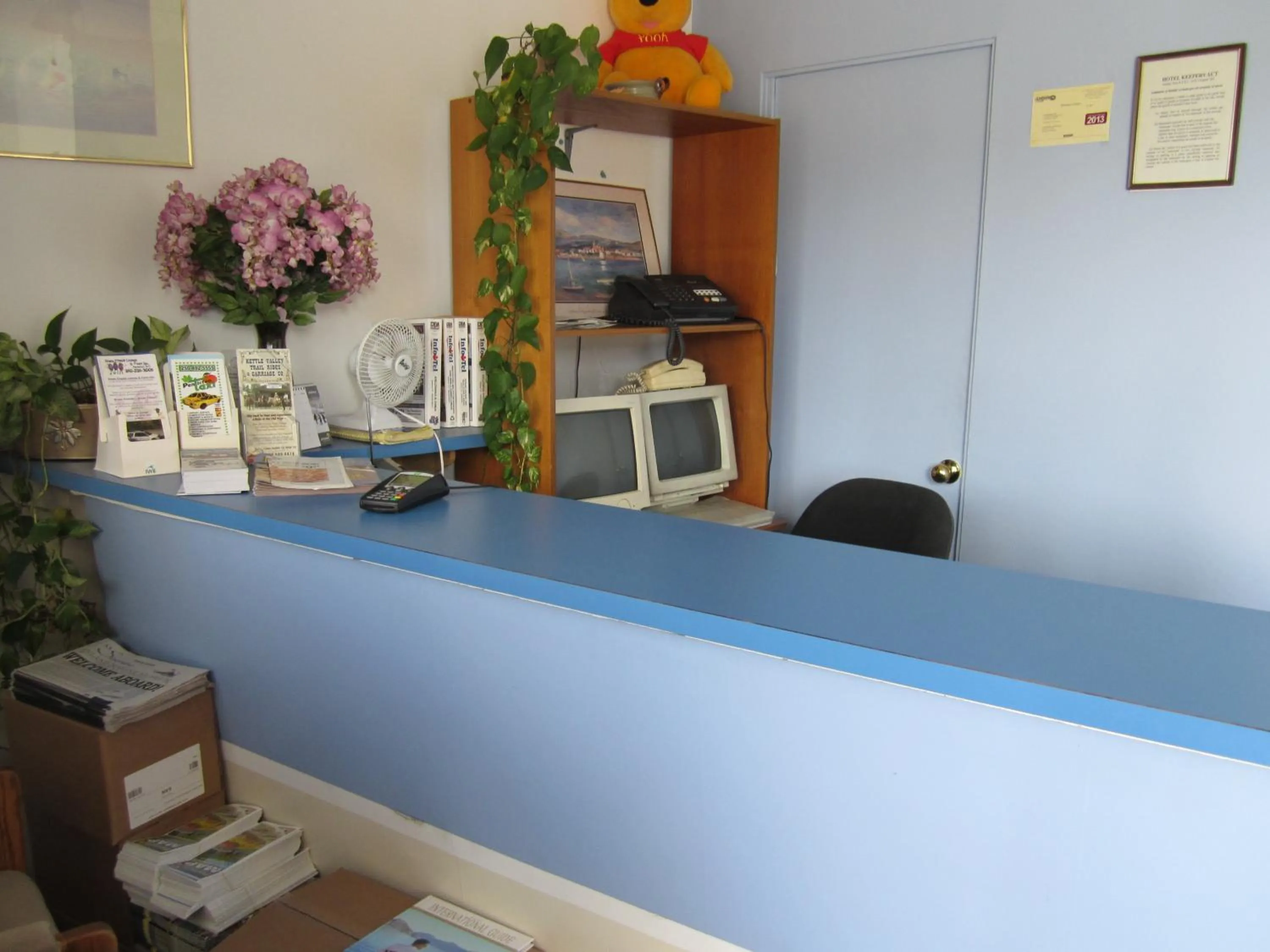 Lobby or reception in Swiss Sunset Inn