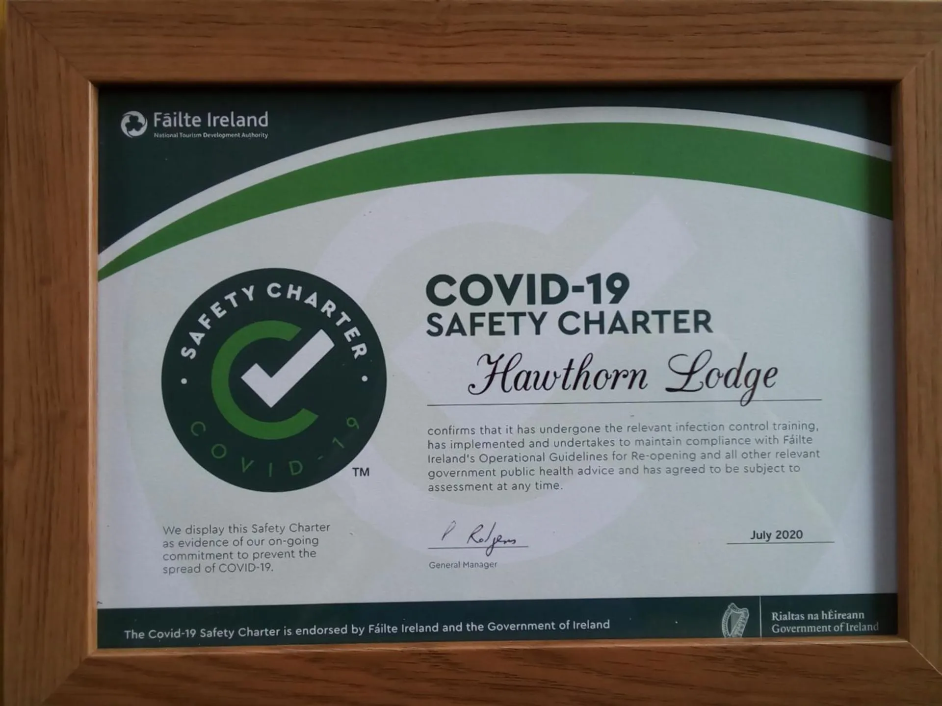 Property logo or sign in Hawthorn Lodge