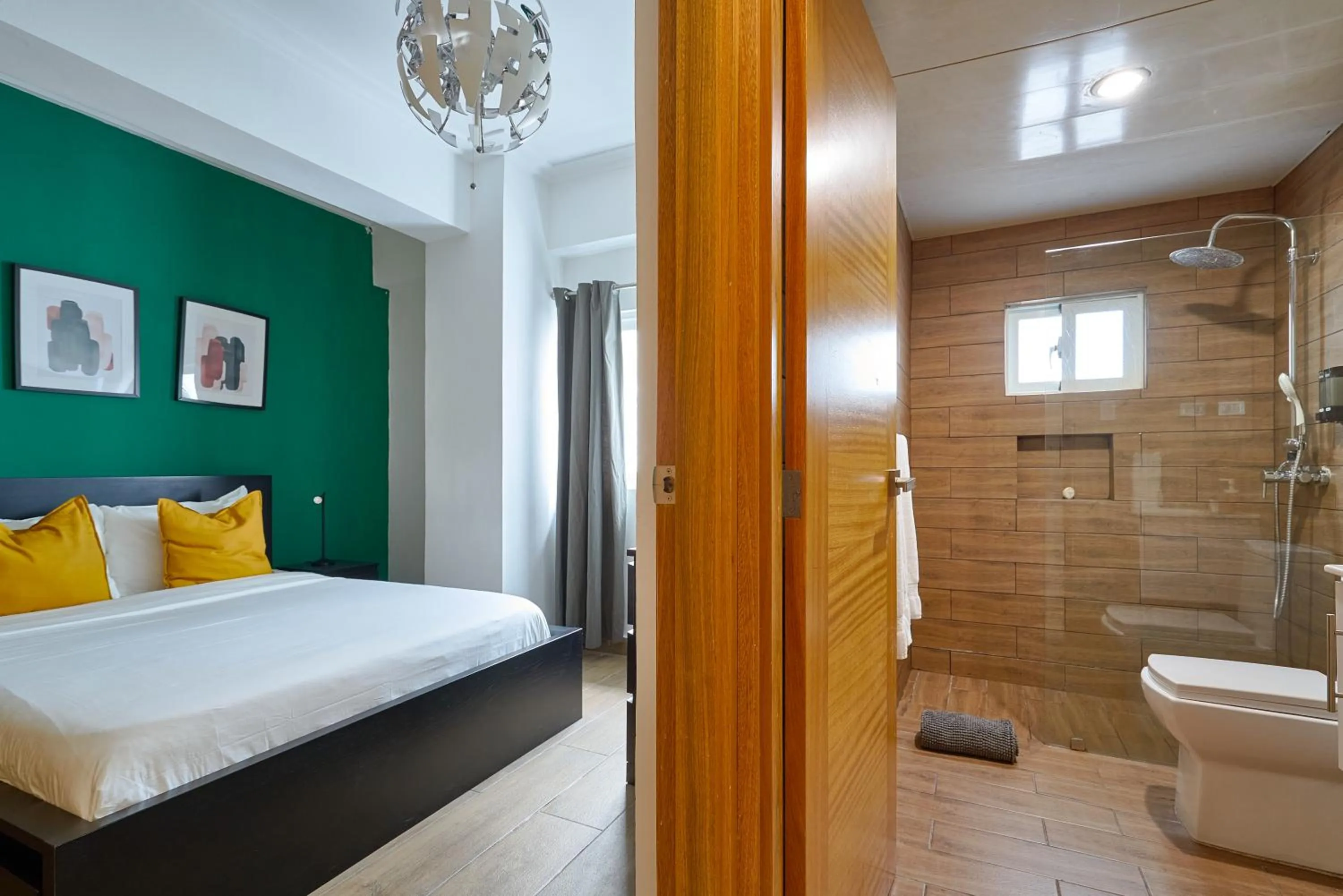 Bedroom, Bed in Central Park Tower