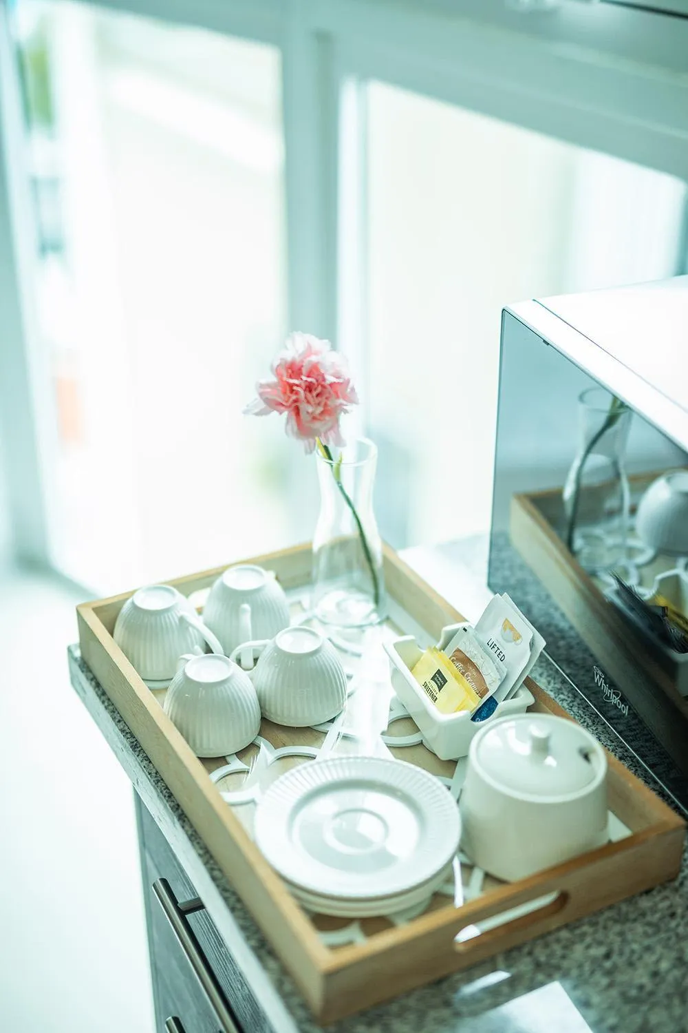 Coffee/tea facilities in Central Park Tower