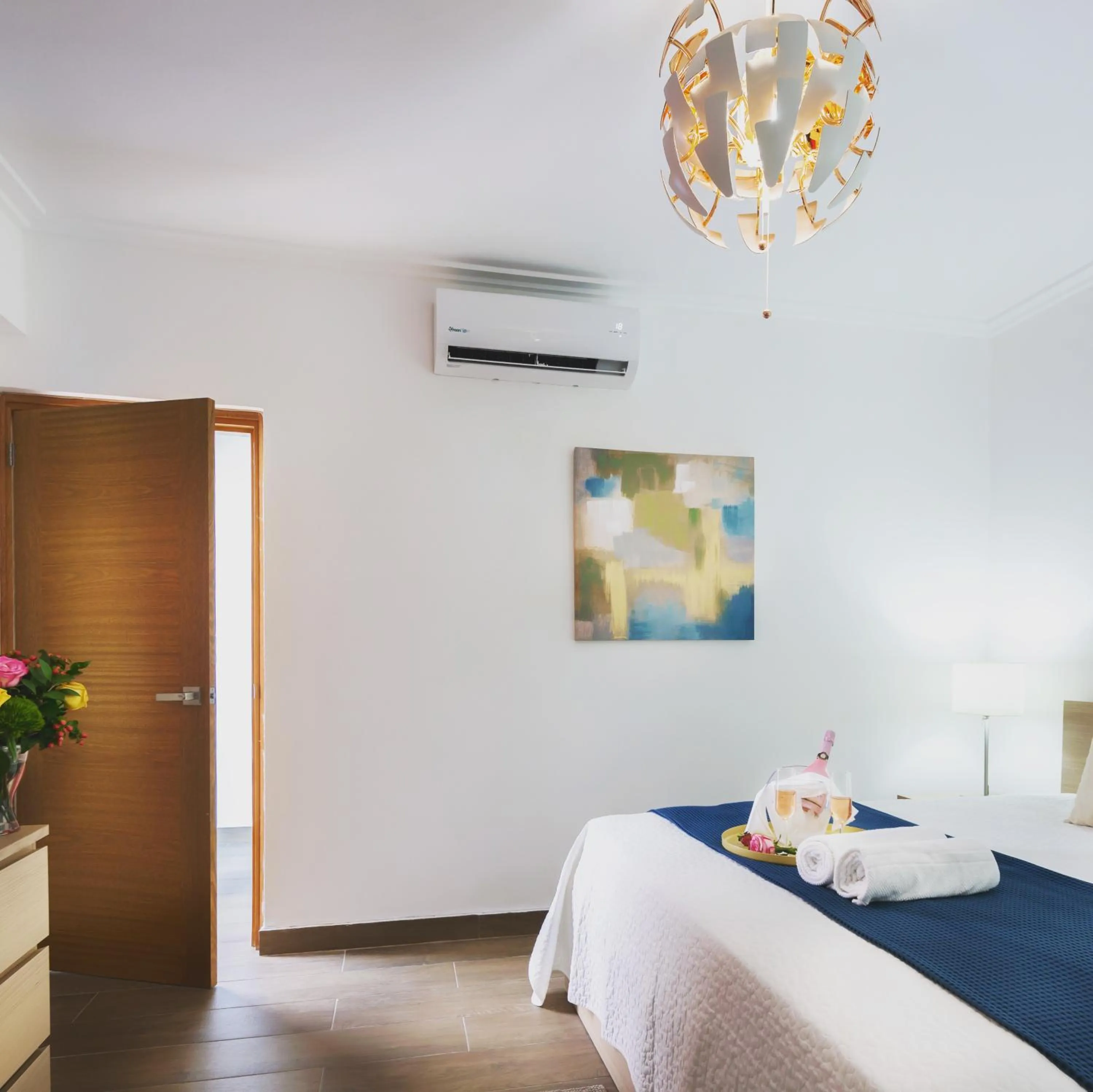 Bed in Central Park Tower