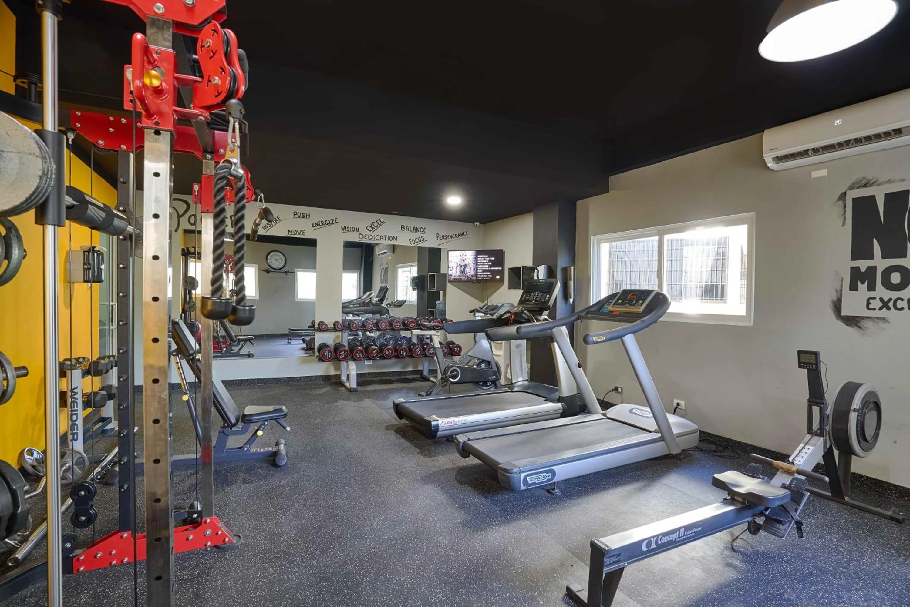 Fitness centre/facilities in Central Park Tower