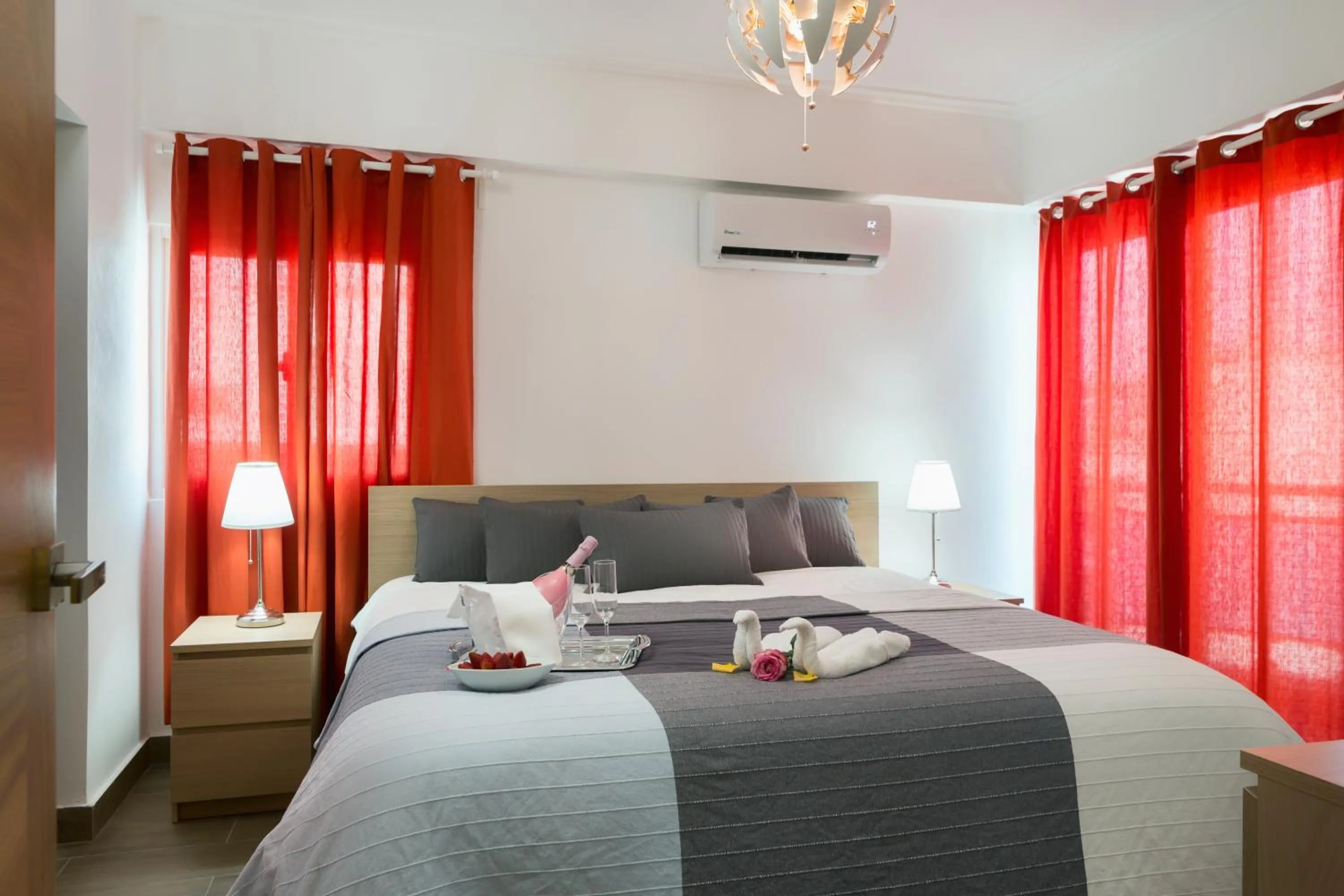 Bed in Central Park Tower