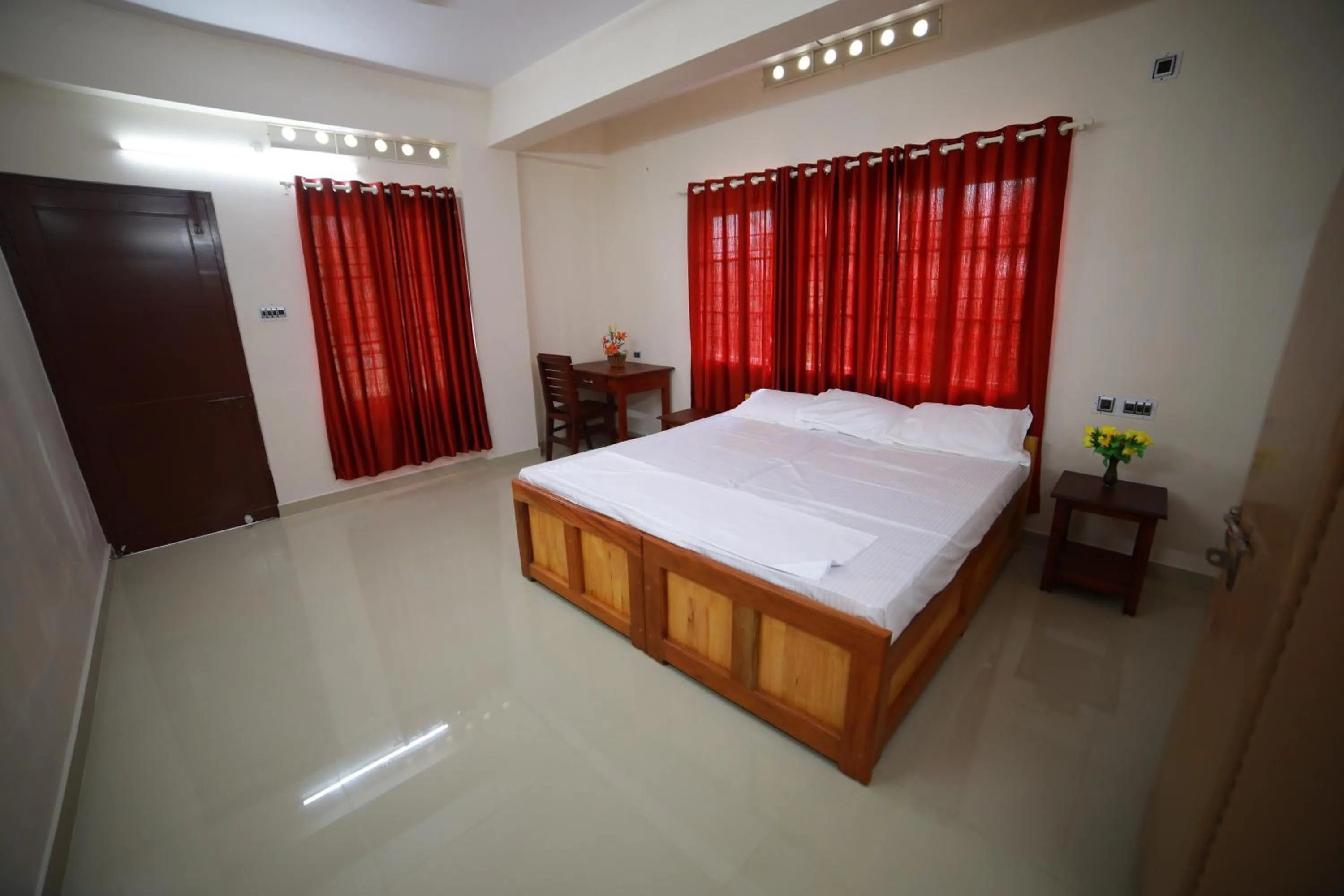 Bed in Indeevaram Residency