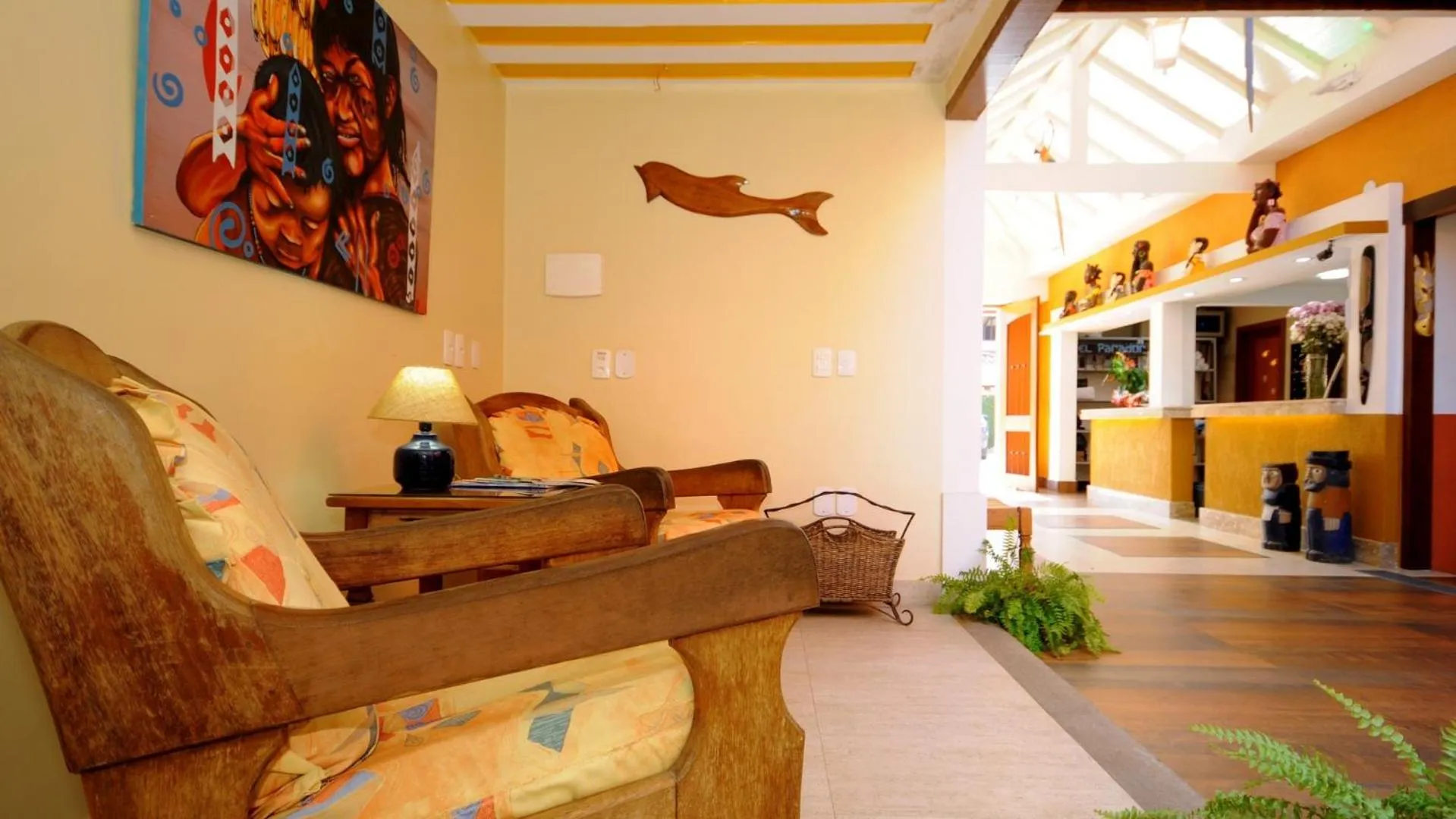 Seating area in Pousada El Parador