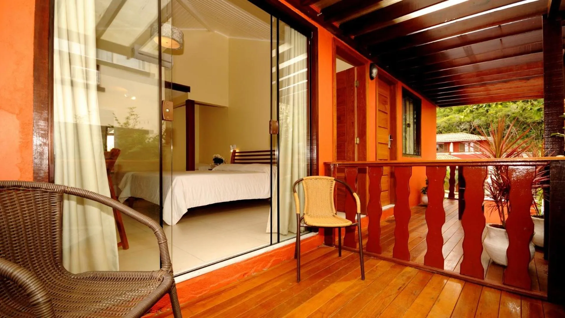 Balcony/Terrace in Pousada El Parador