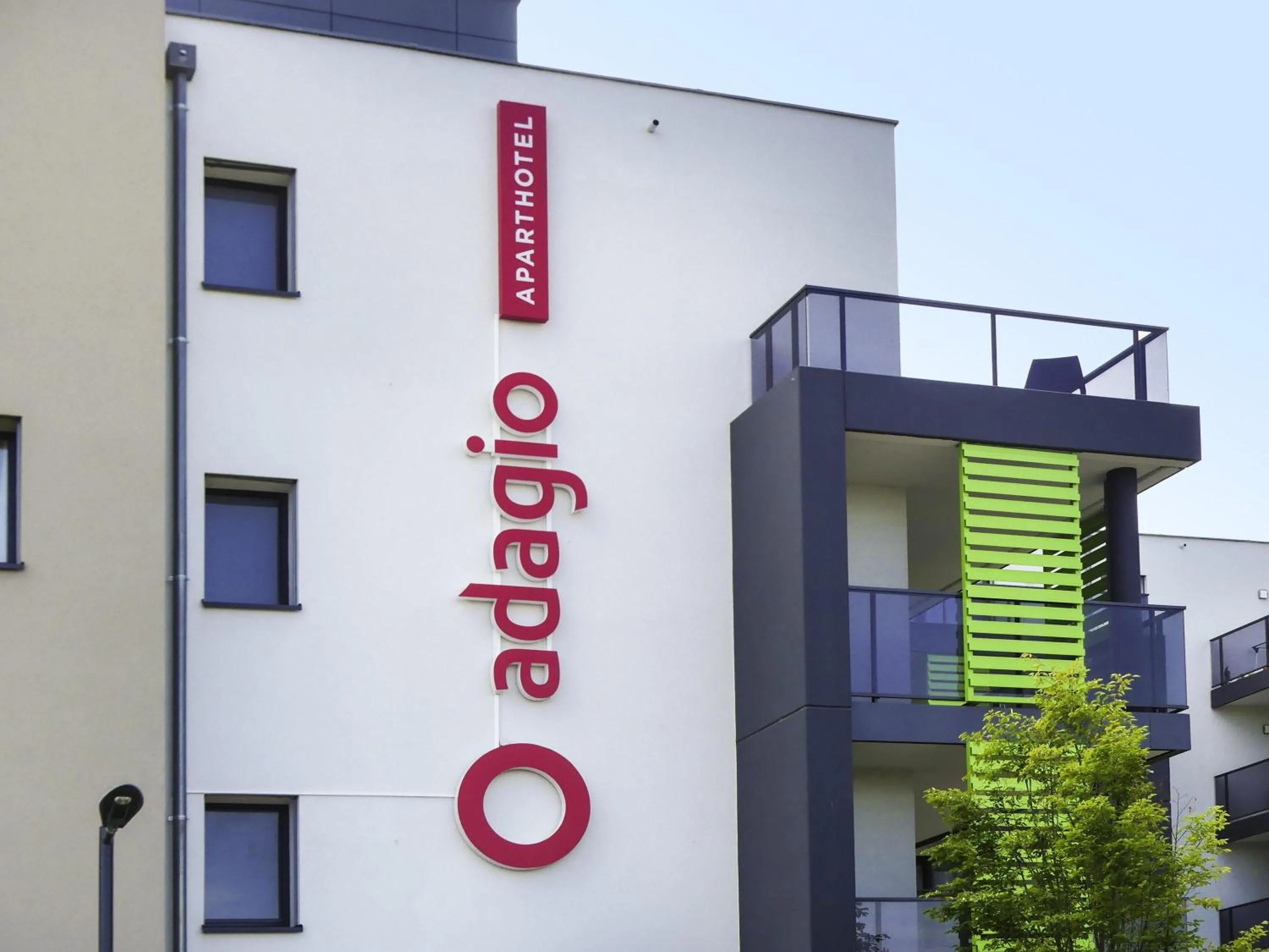 Property building in Aparthotel Adagio Bâle Mulhouse Aeroport