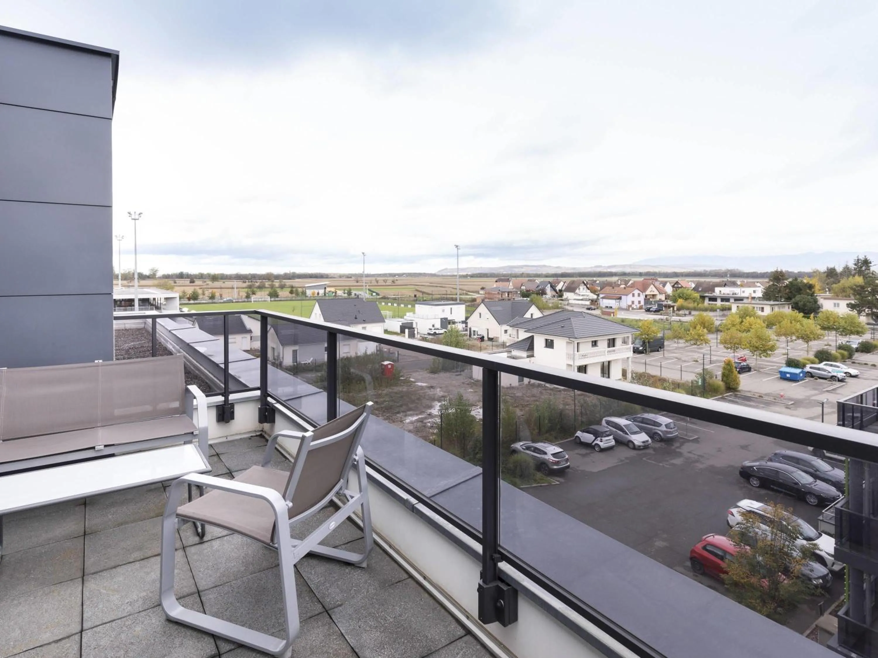 Bedroom in Aparthotel Adagio Bâle Mulhouse Aeroport