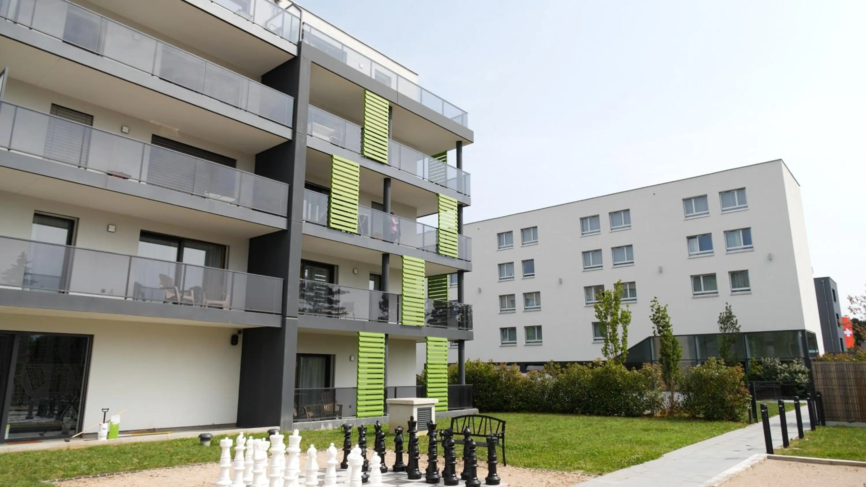 Property building in Aparthotel Adagio Bâle Mulhouse Aeroport